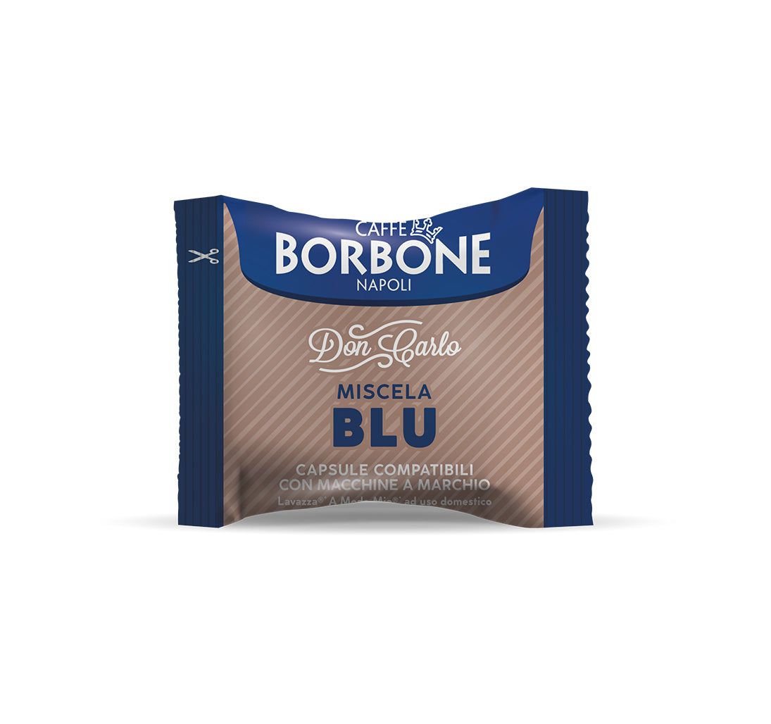 BLUE Blend Capsules Compatible Borbone Don Carlo