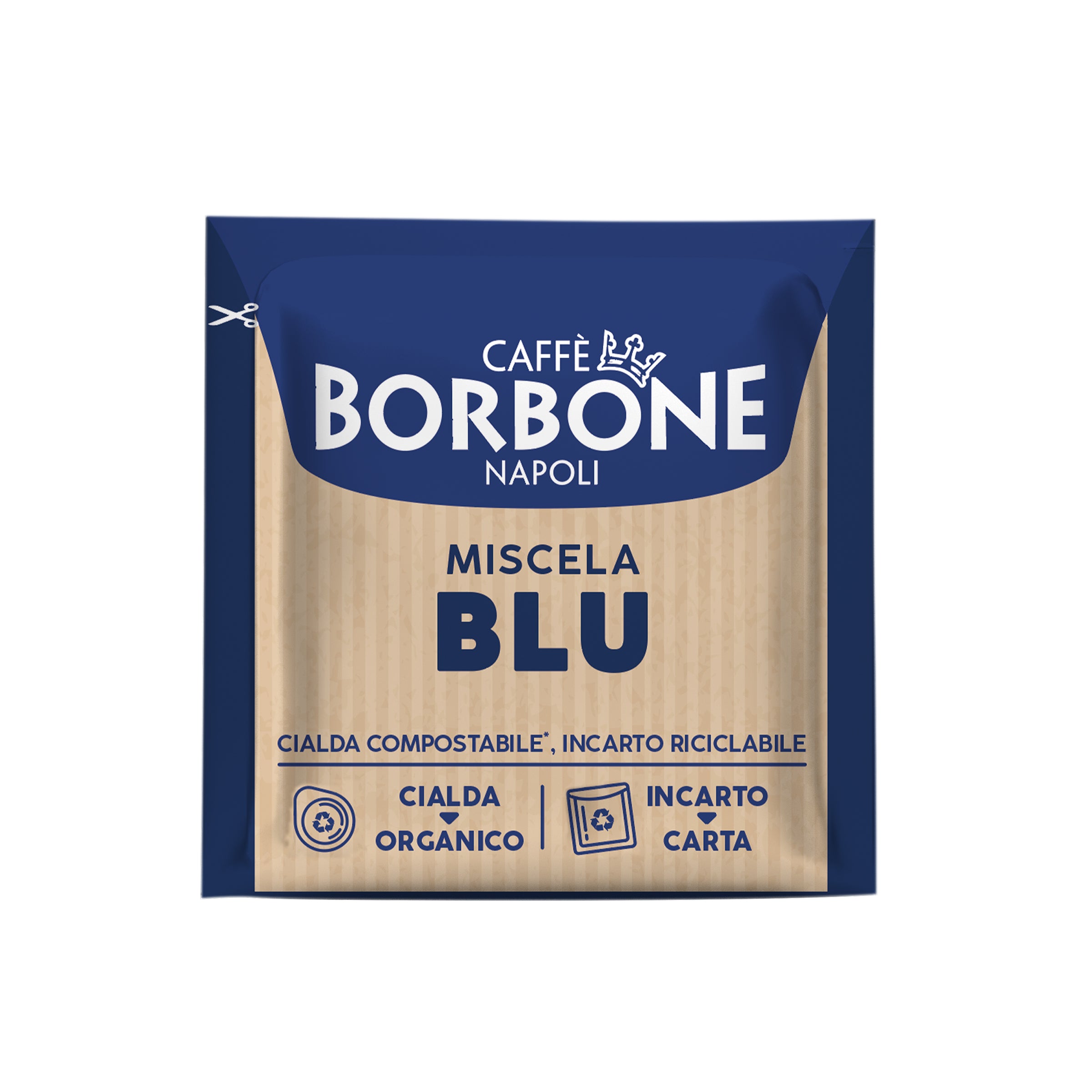 BLUE Blend ESE Paper Pods 44 mm Caffè Borbone