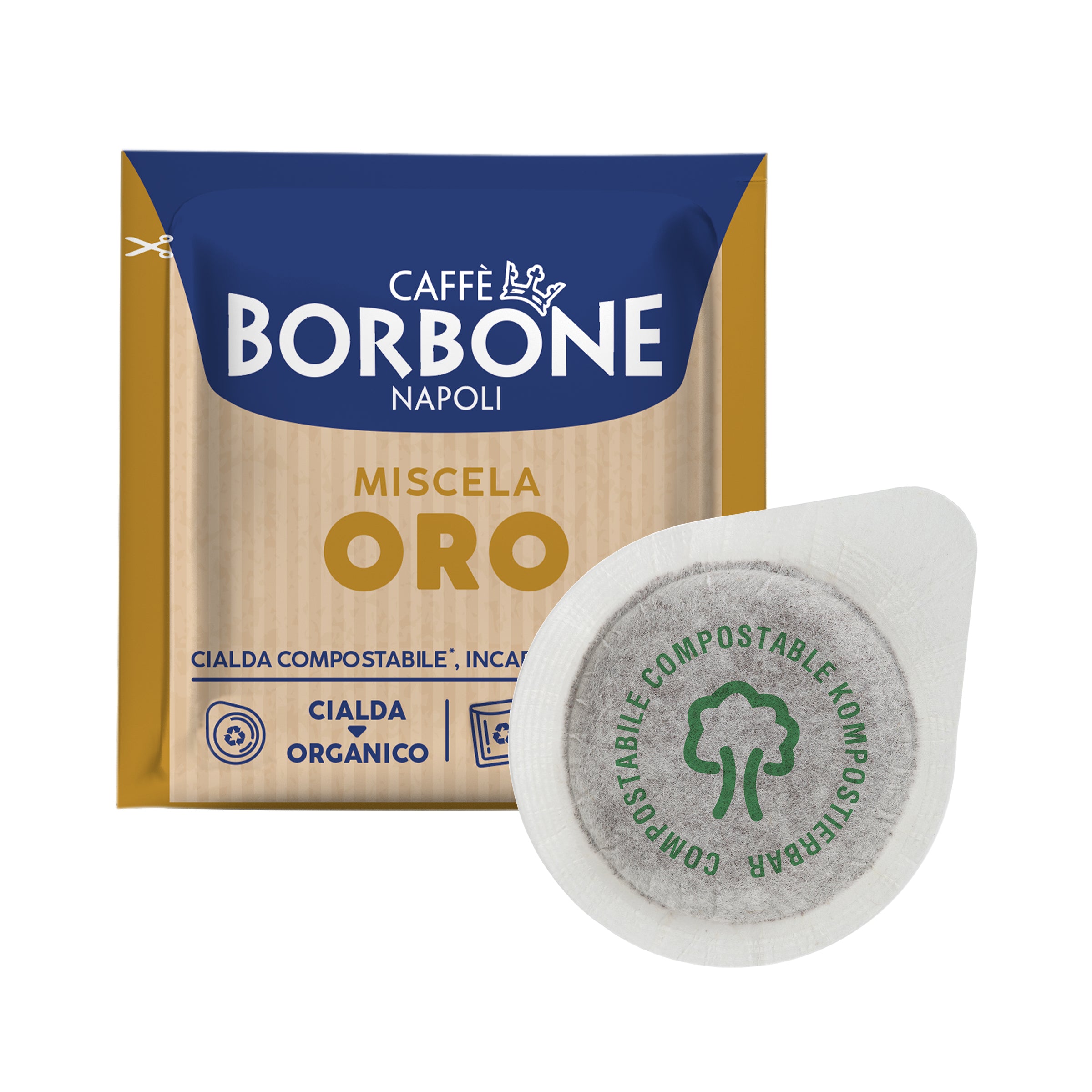 GOLD Blend ESE Paper Pods 44 mm Caffè Borbone
