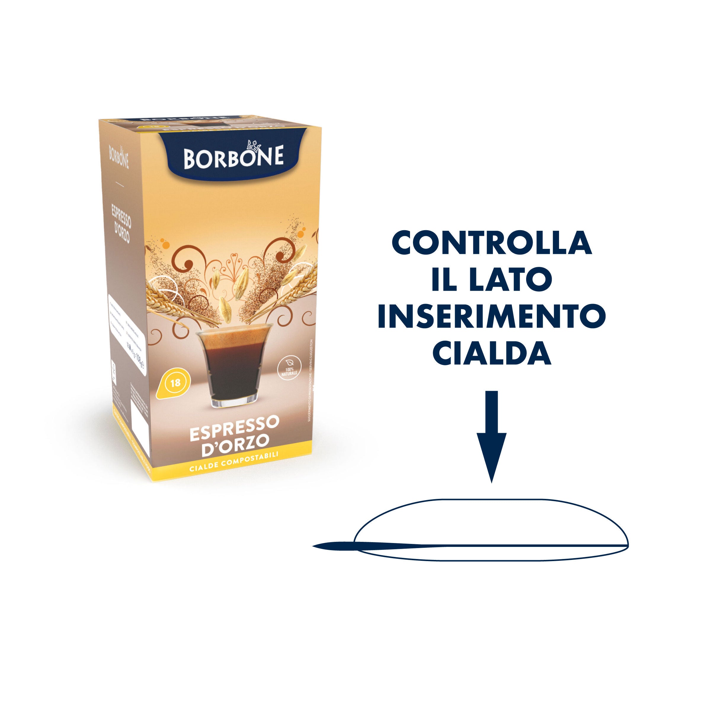 Cialde Borbone ESPRESSO D'ORZO
