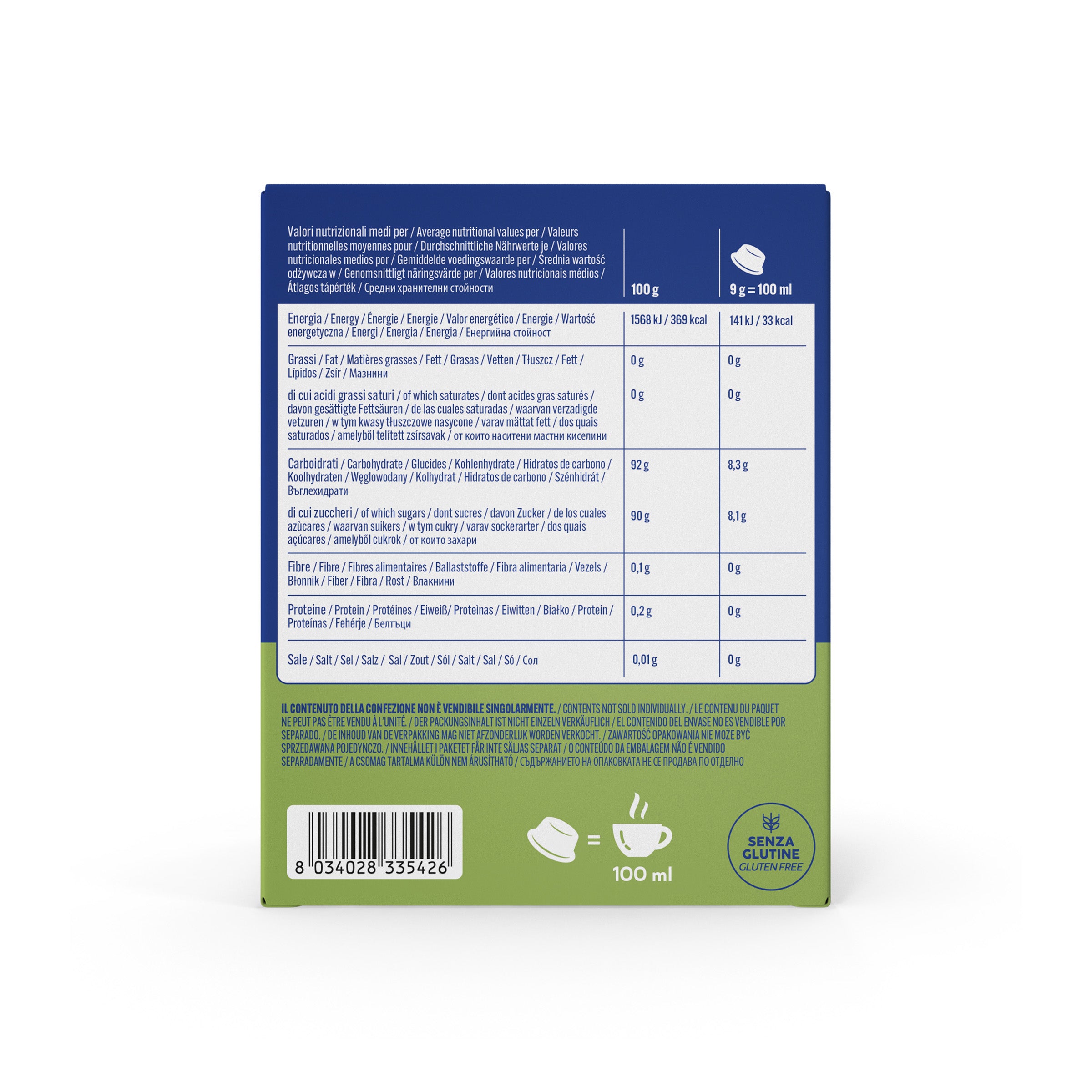 Capsule Borbone COMPATIBILI con macchine a marchio Lavazza®* A Modo Mio®* - Bevanda Solubile al gusto TÈ AL LIMONE