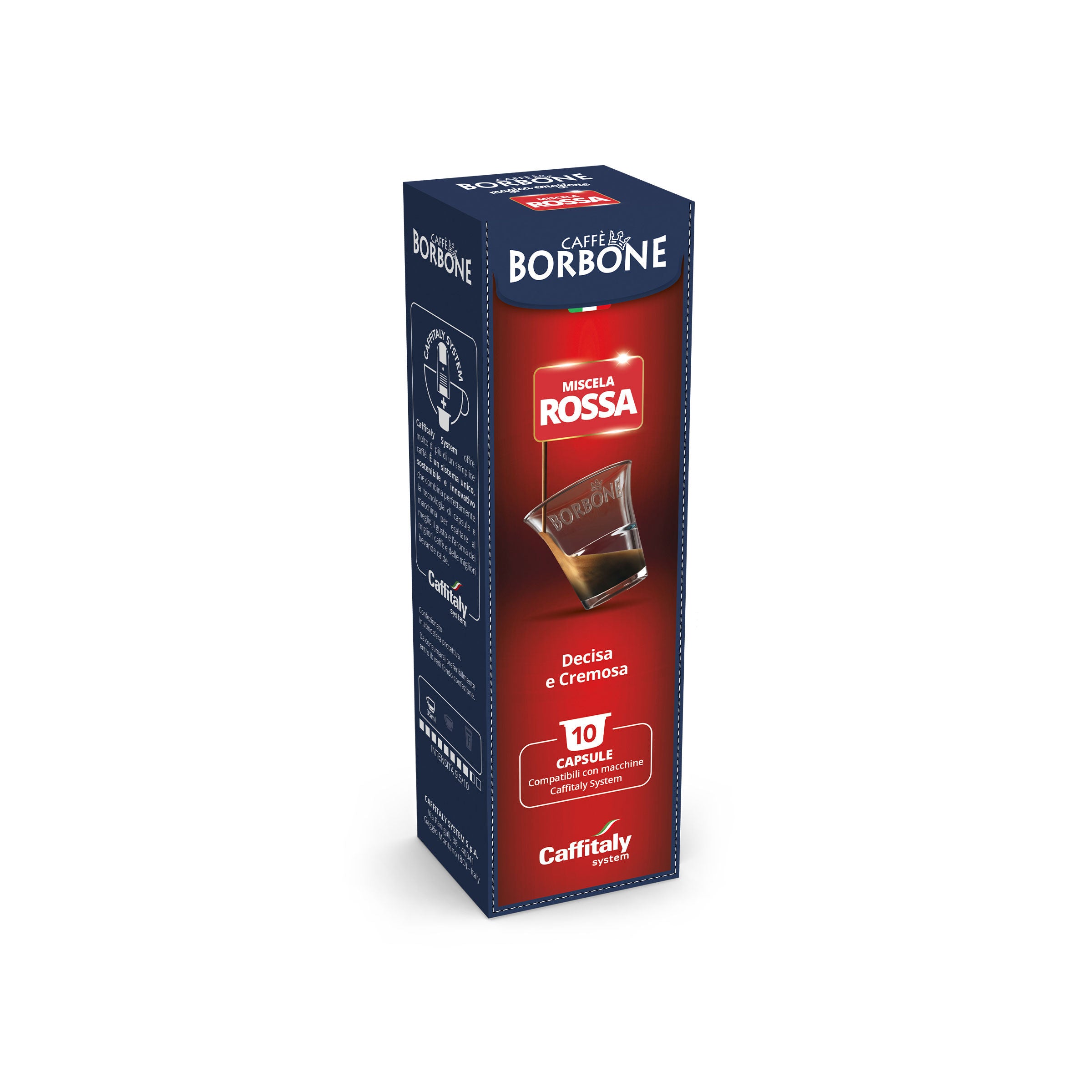 Capsule Caffitaly®* - Miscela ROSSA Caffè Borbone