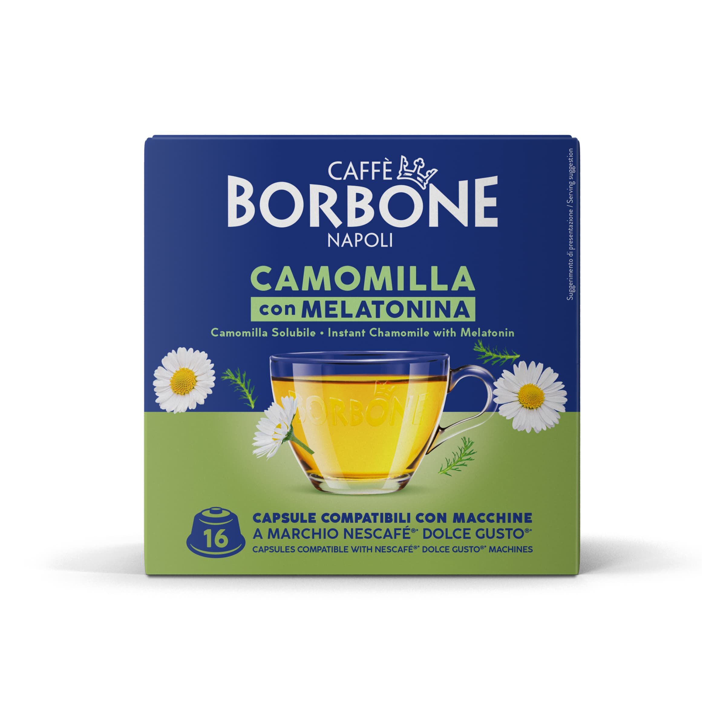 Capsules Borbone For Soluble Beverage CHAMOMILE AND MELATONIN