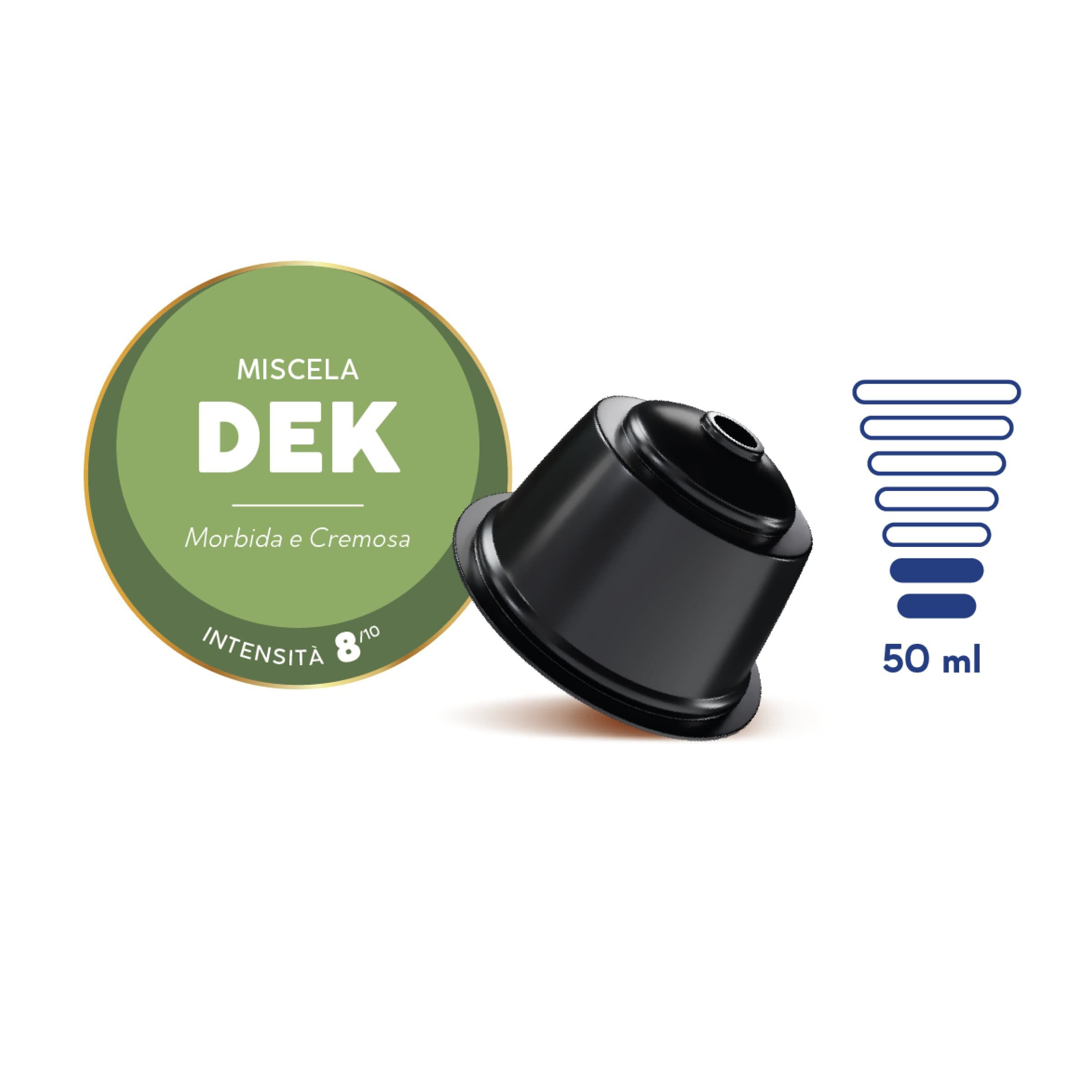 neue Borbone-Kapseln, kompatibel mit Nescafè®* Dolce Gusto®* Dek Blend-Kaffeemaschinen