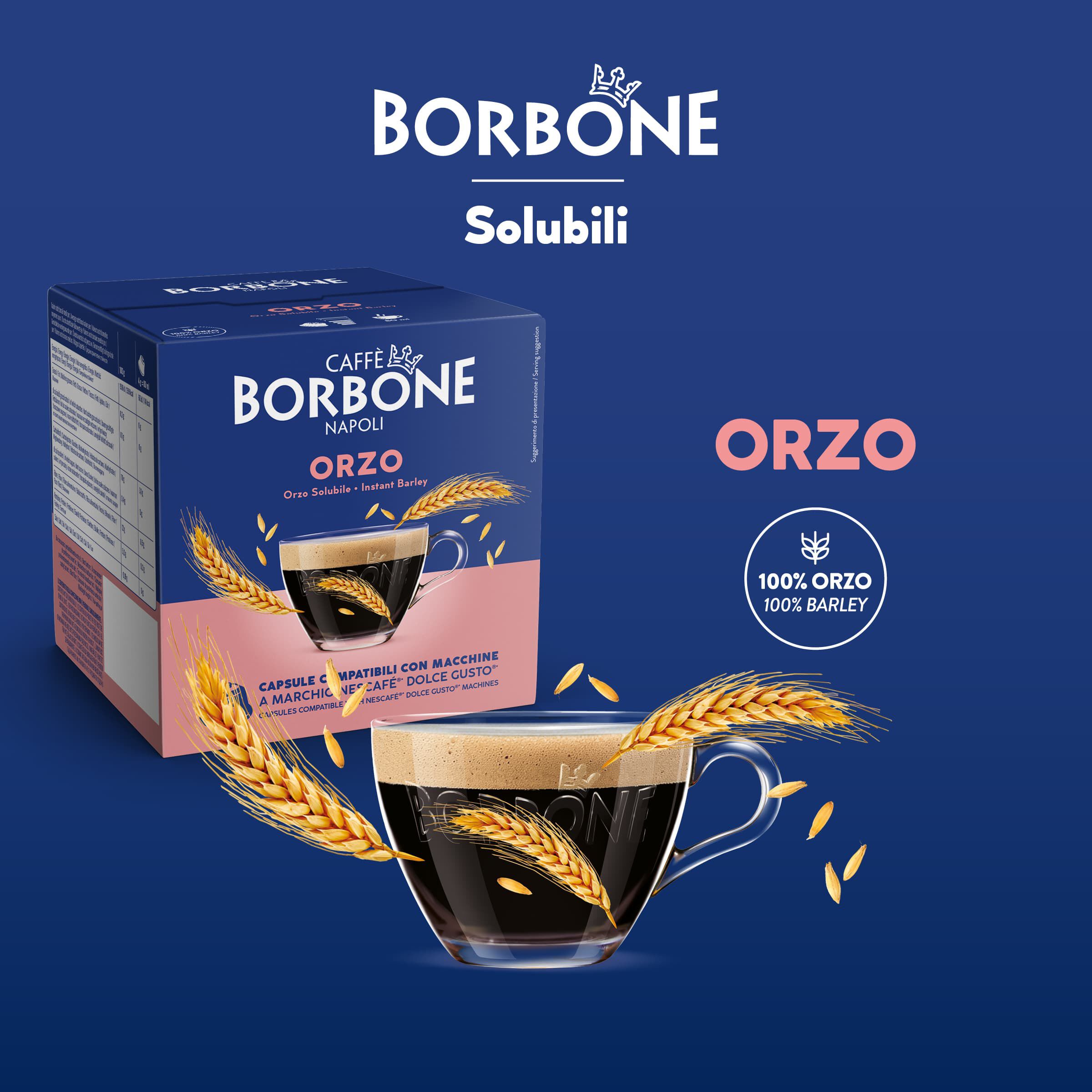 64 Capsules Instant Barley Caffè Borbone