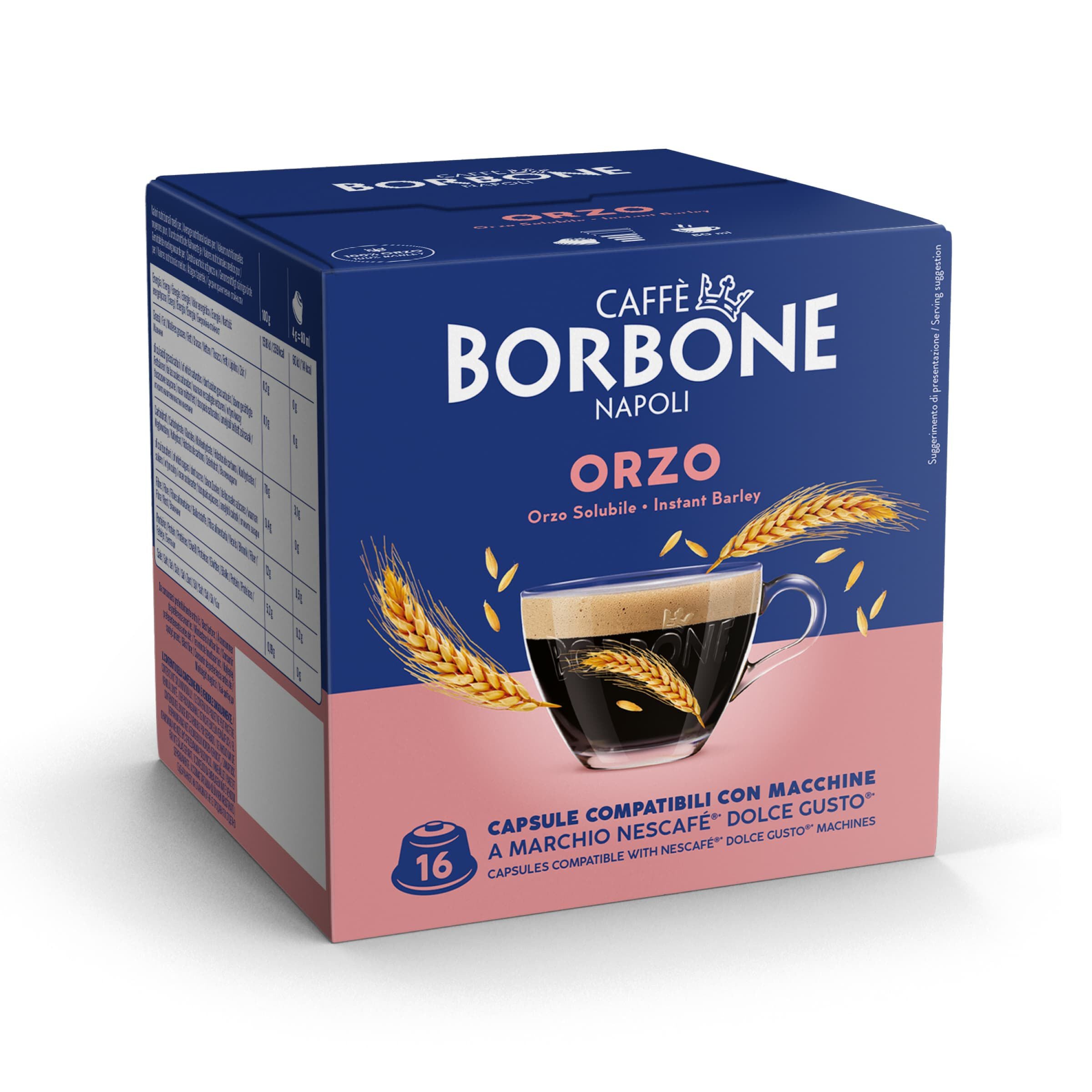 Capsules Borbone For INSTANT BARLEY