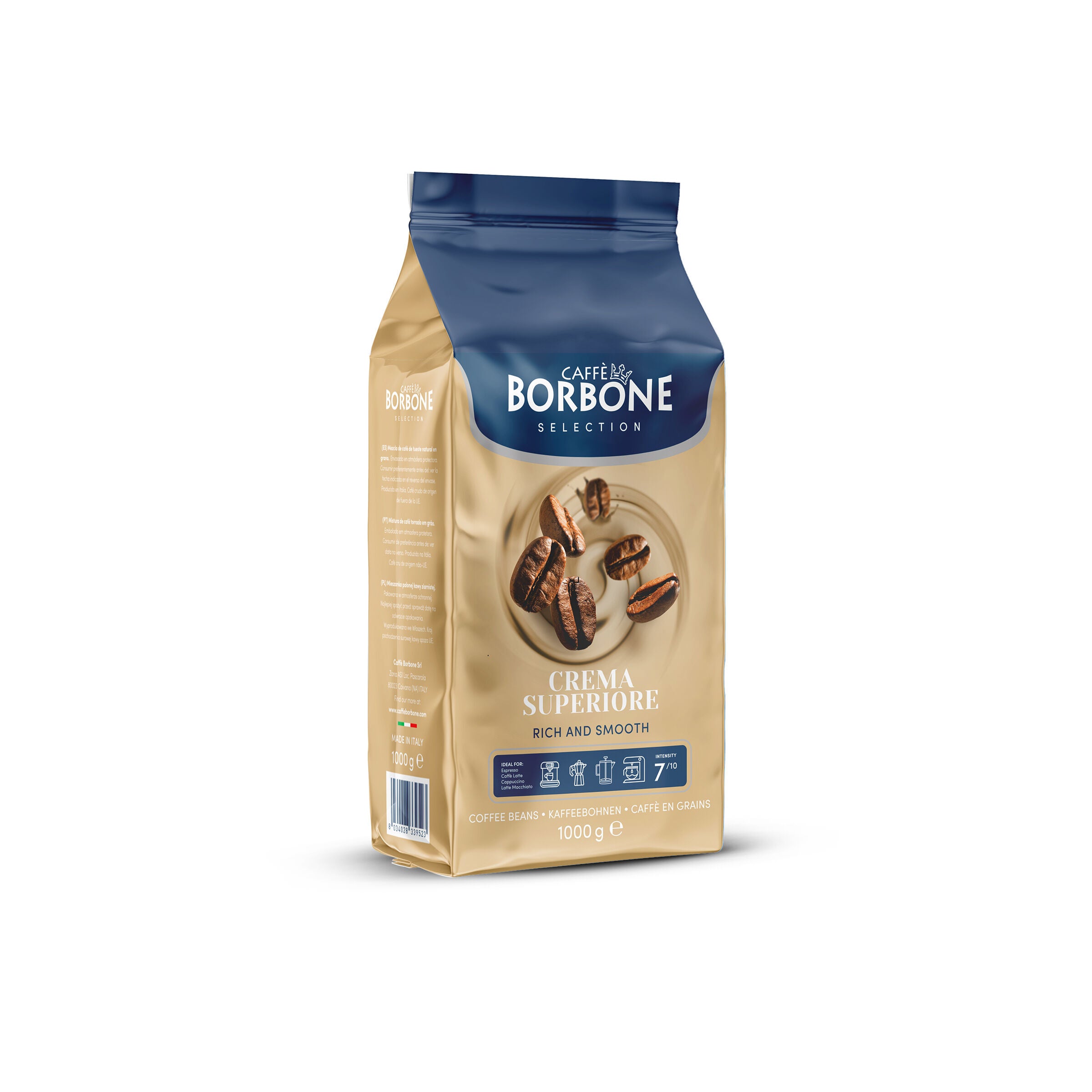 1000 gr Coffee Beans Borbone CREMA SUPERIORE
