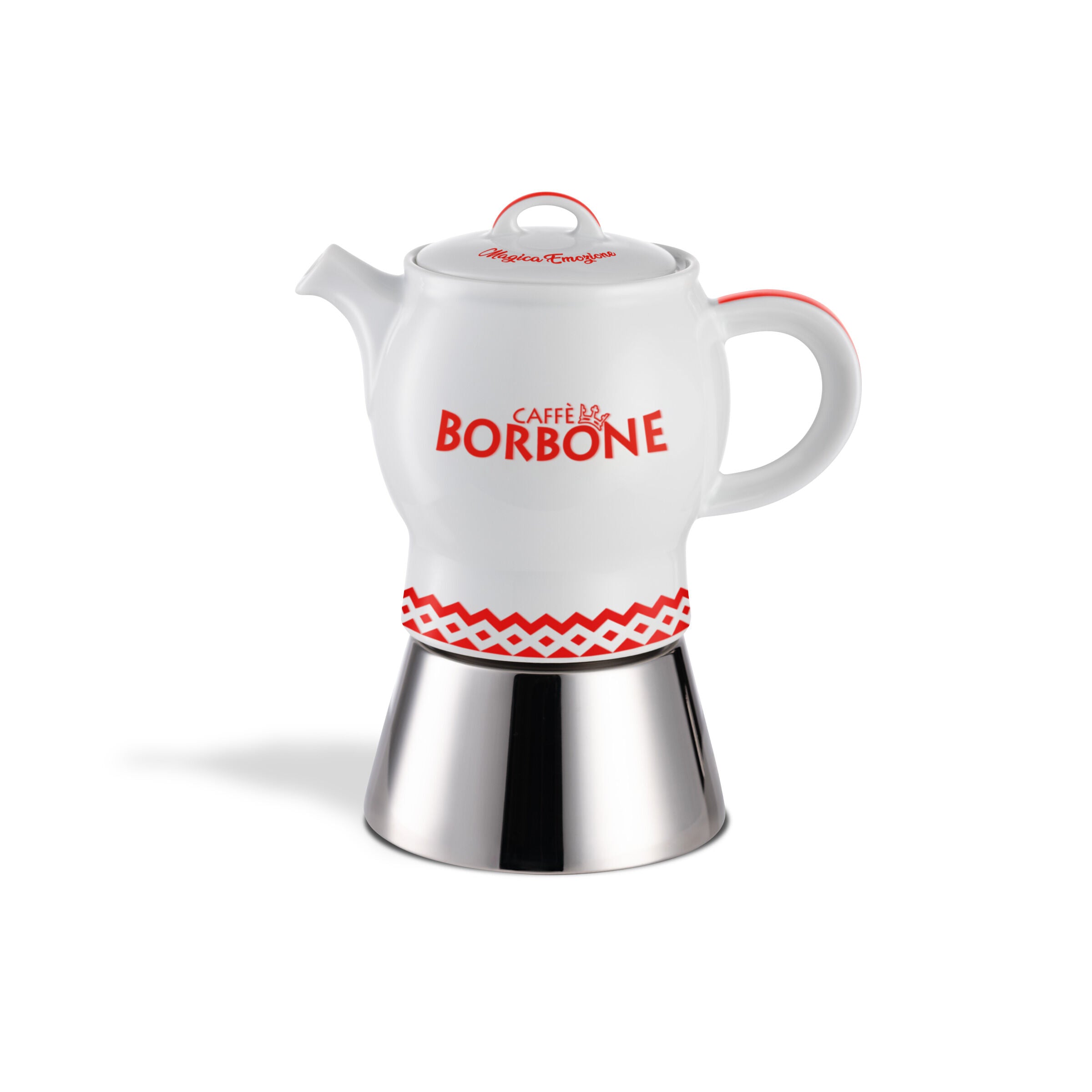 Moka Karina Caffè Borbone - ROSSA + 1 Kg caffè macinato OMAGGIO
