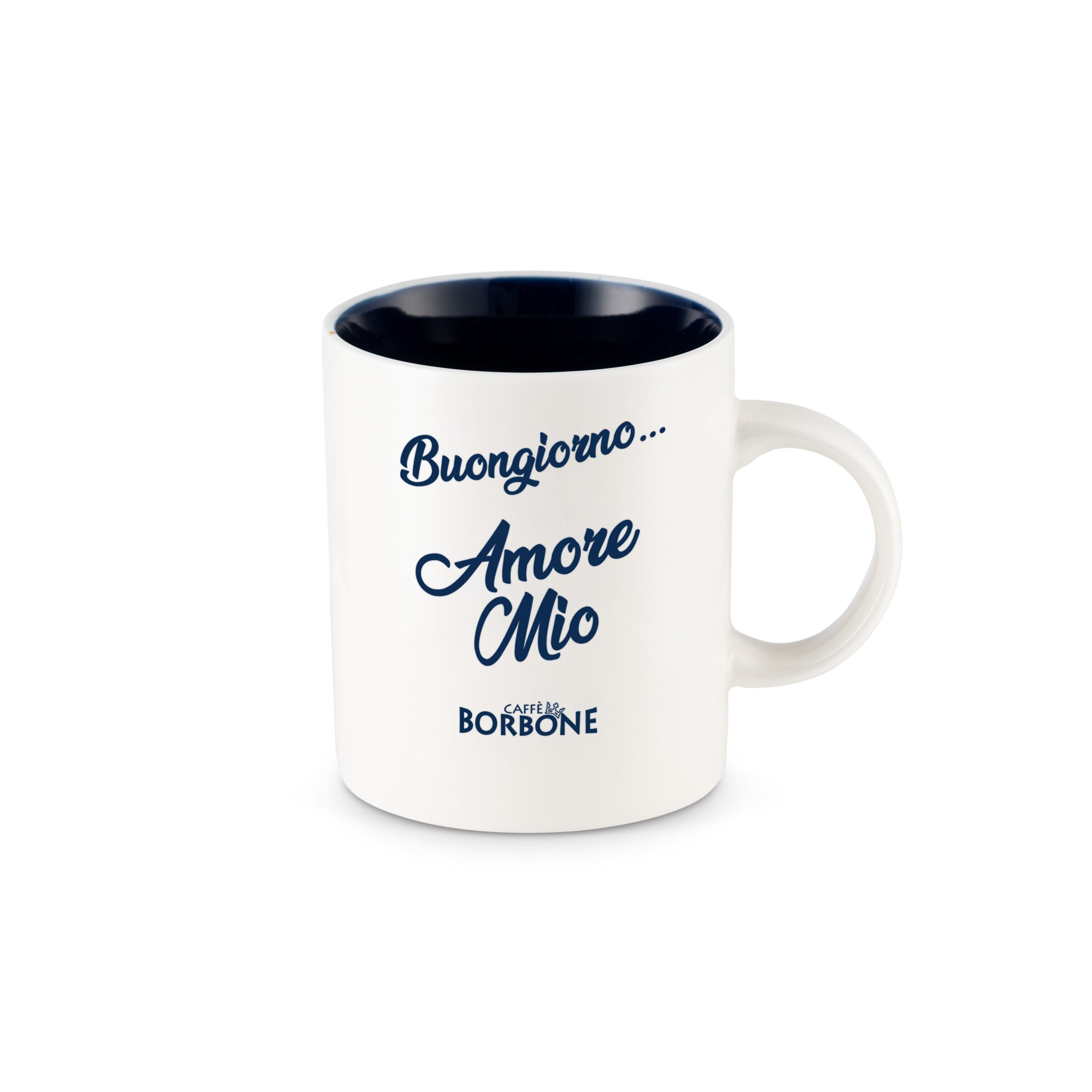 4 Mugs Caffè Borbone assorted phrases