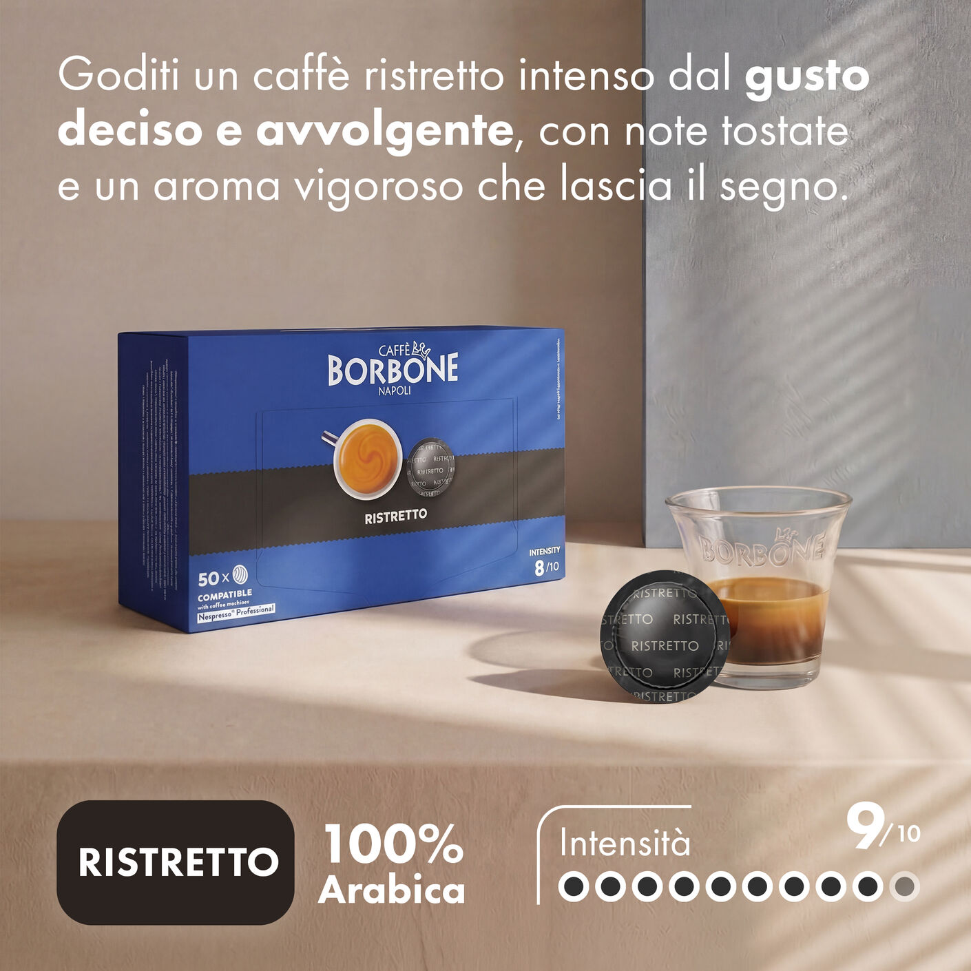 Nespresso®* Professional Ristretto COMPATIBLE CAPSULES