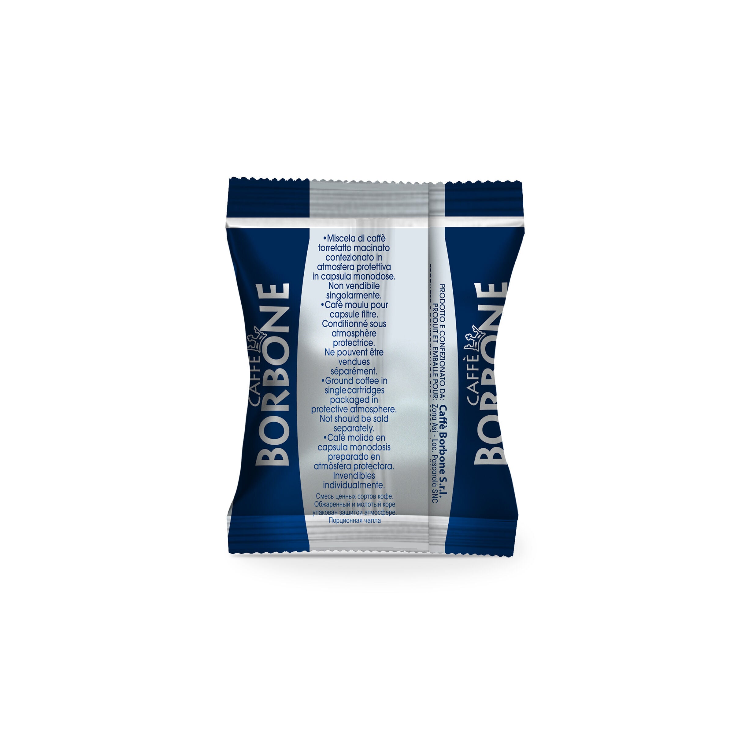 Capsules Borbone Compatible with home coffee machines Nespresso®* BLUE Blend