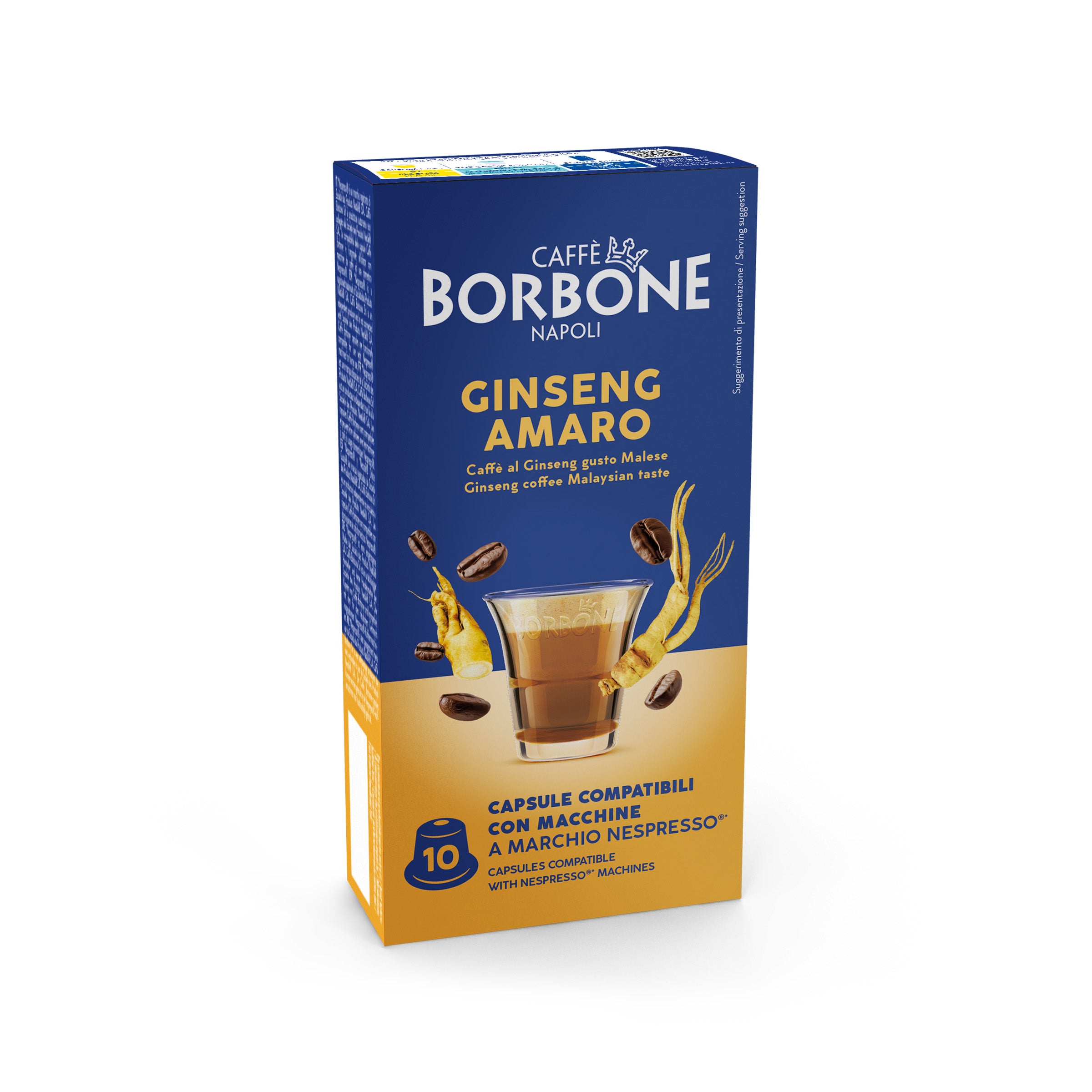 Capsules Borbone Soluble BITTER GINSENG FLAVOR