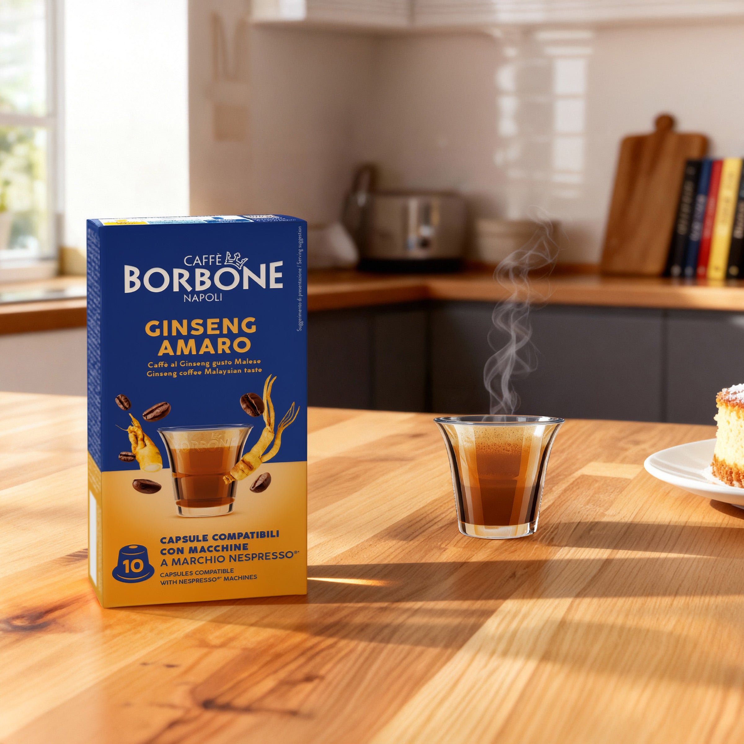 Capsule Borbone Solubile GINSENG AMARO