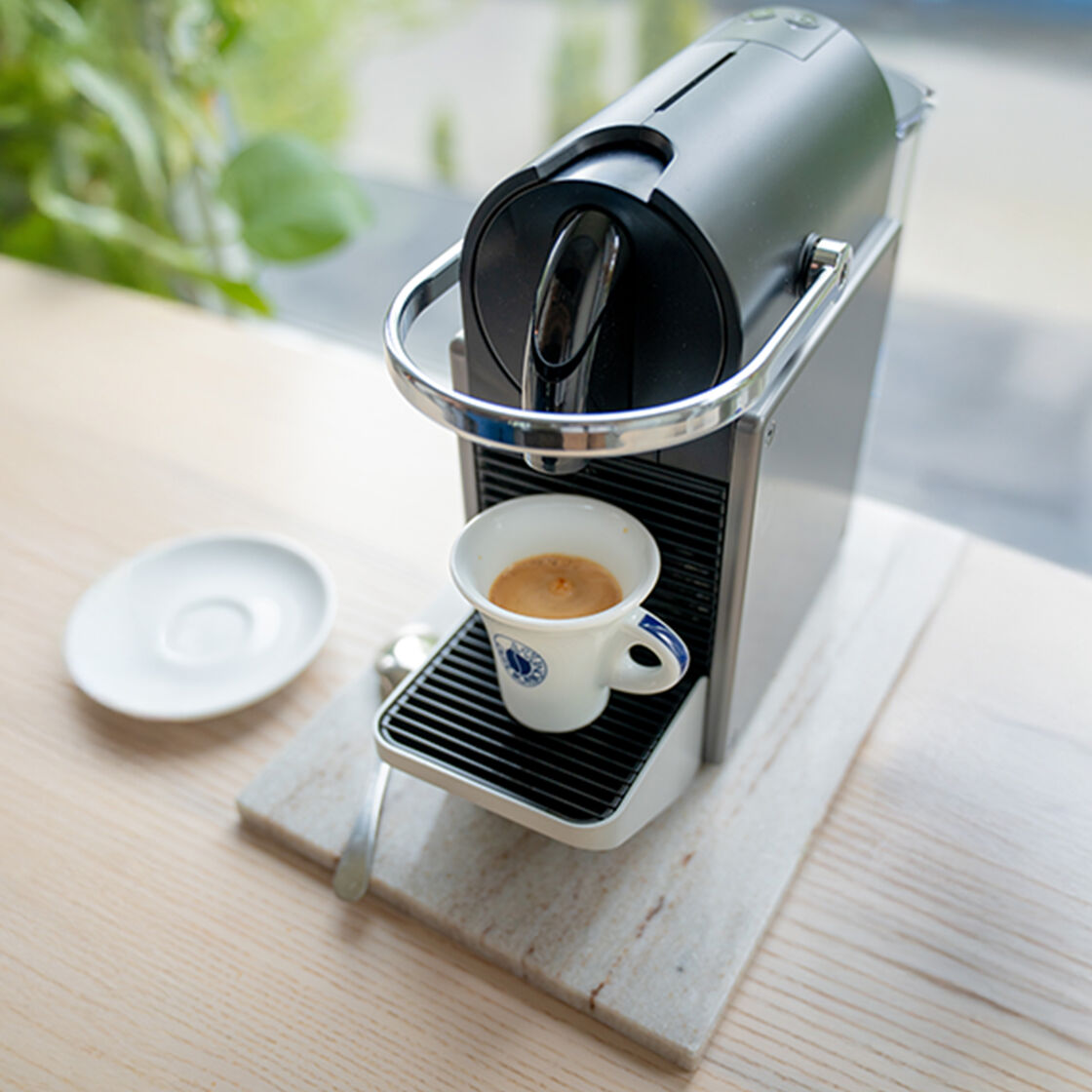 New Aluminum capsules COMPATIBLE with Nespresso®* machines Magica Palermo blend