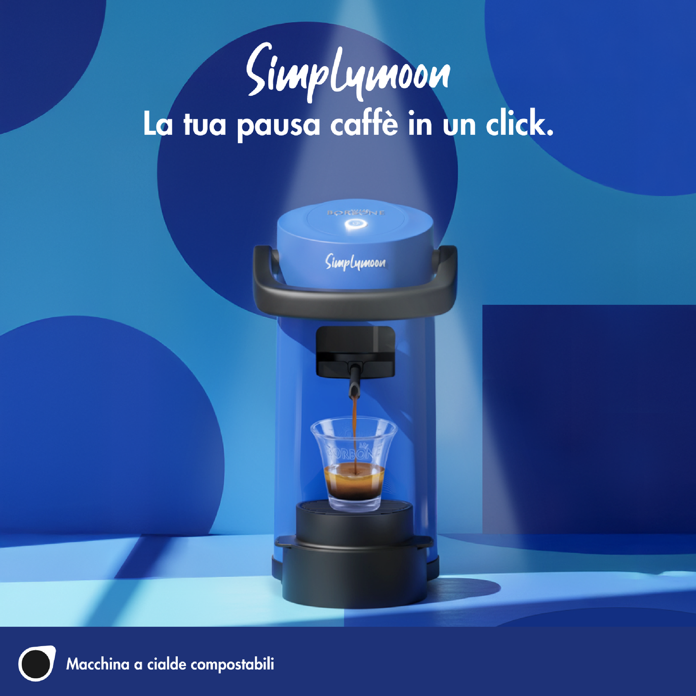 Simplymoon Caffè Borbone BLUE