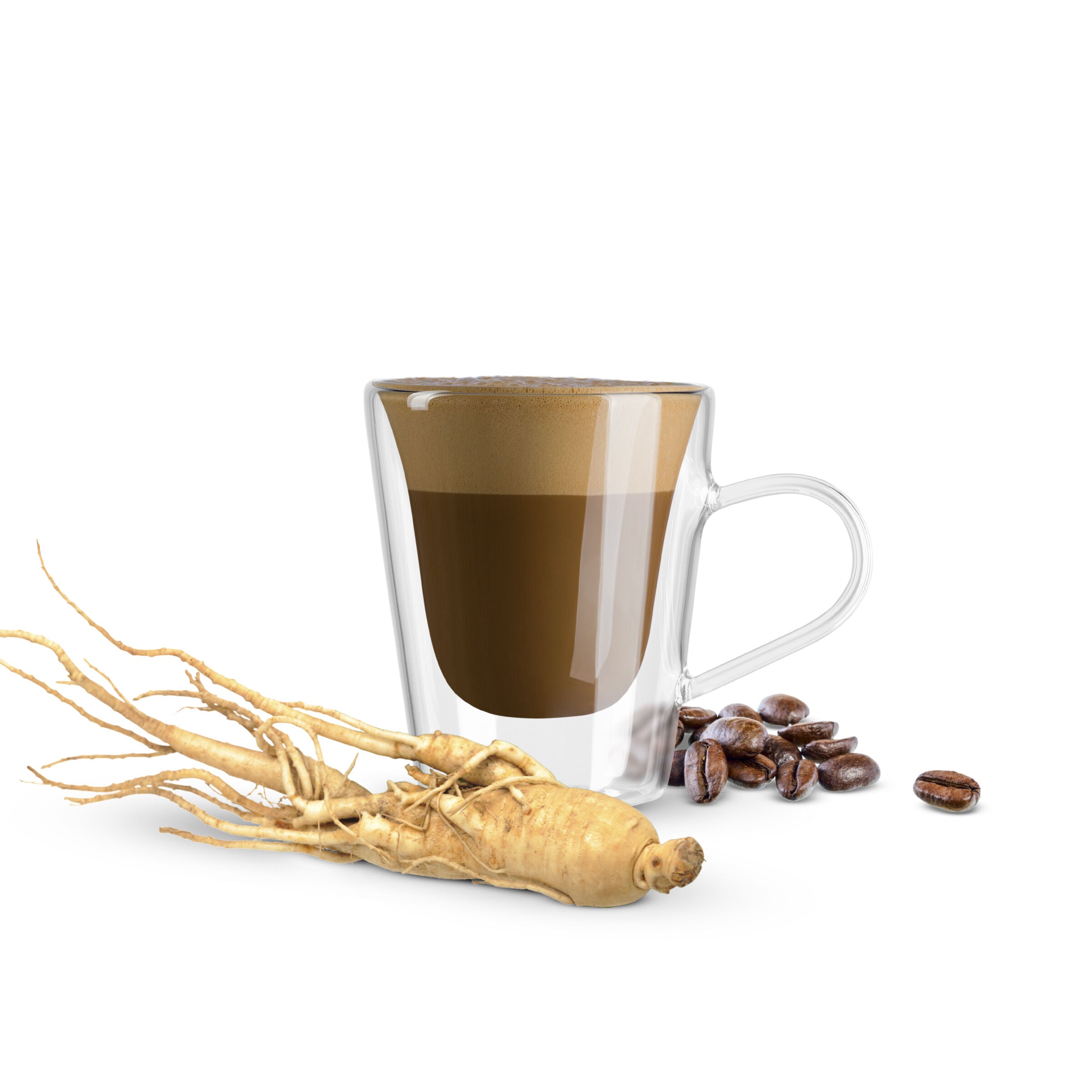 STICK INSTANT PREPARATION FOR COFFEE WITH GINSENG