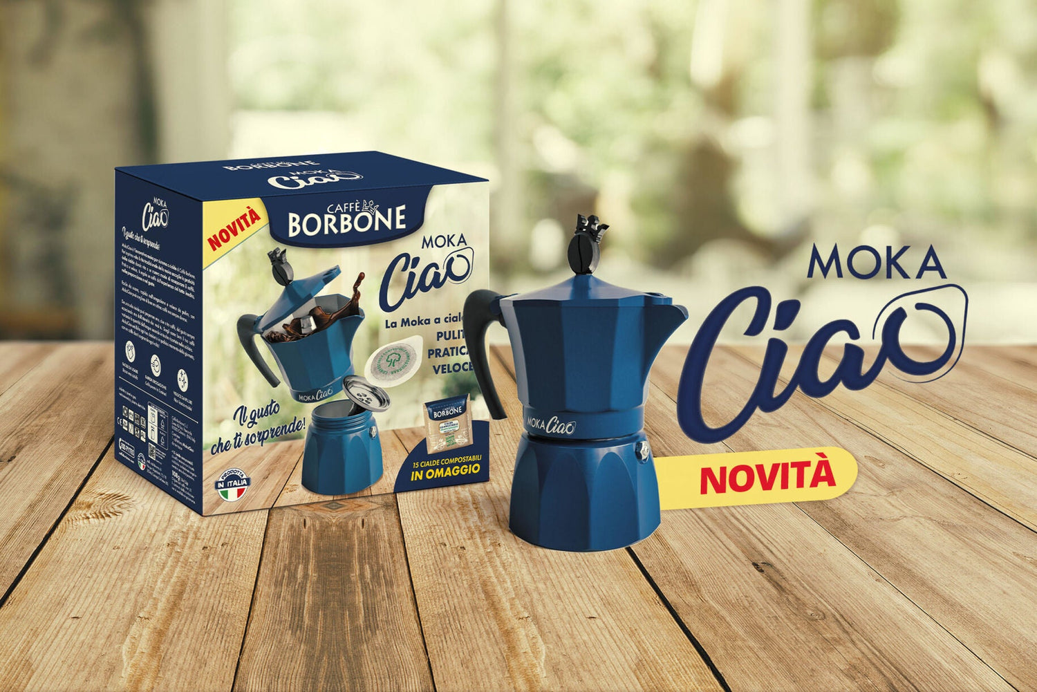 MokaCiao di Caffè Borbone: il gusto della tradizione in un nuovo formato