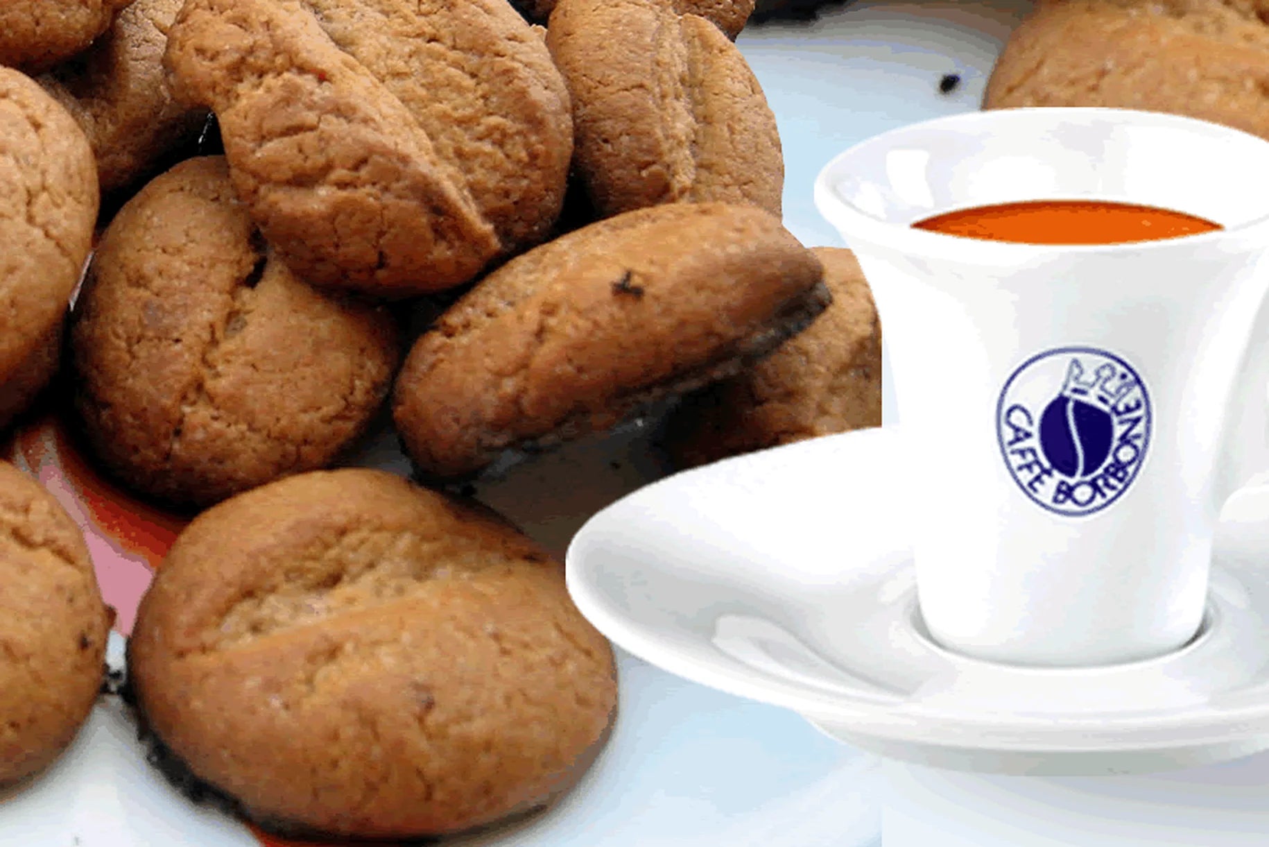Biscotti al caffè senza burro e senza uova