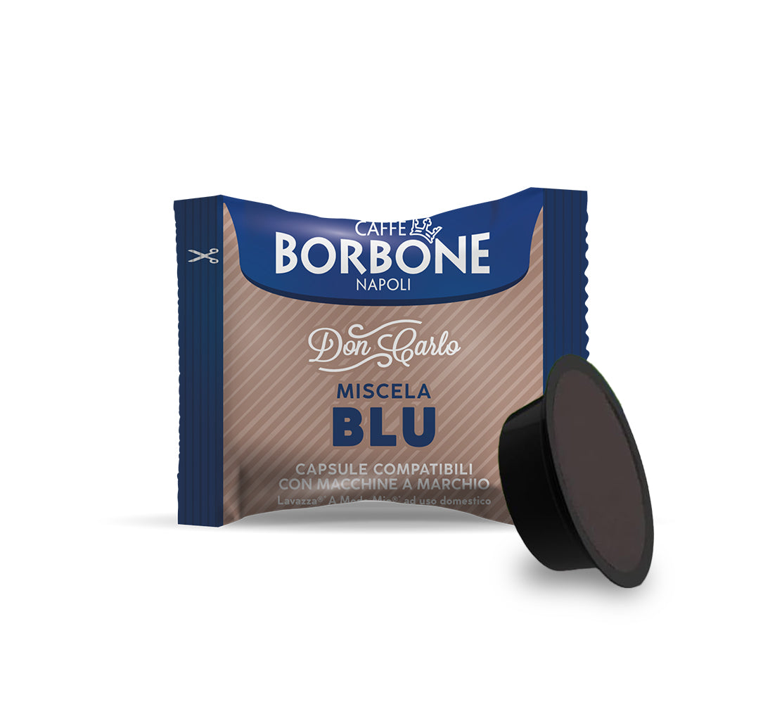 BLUE Blend Capsules Compatible Borbone Don Carlo