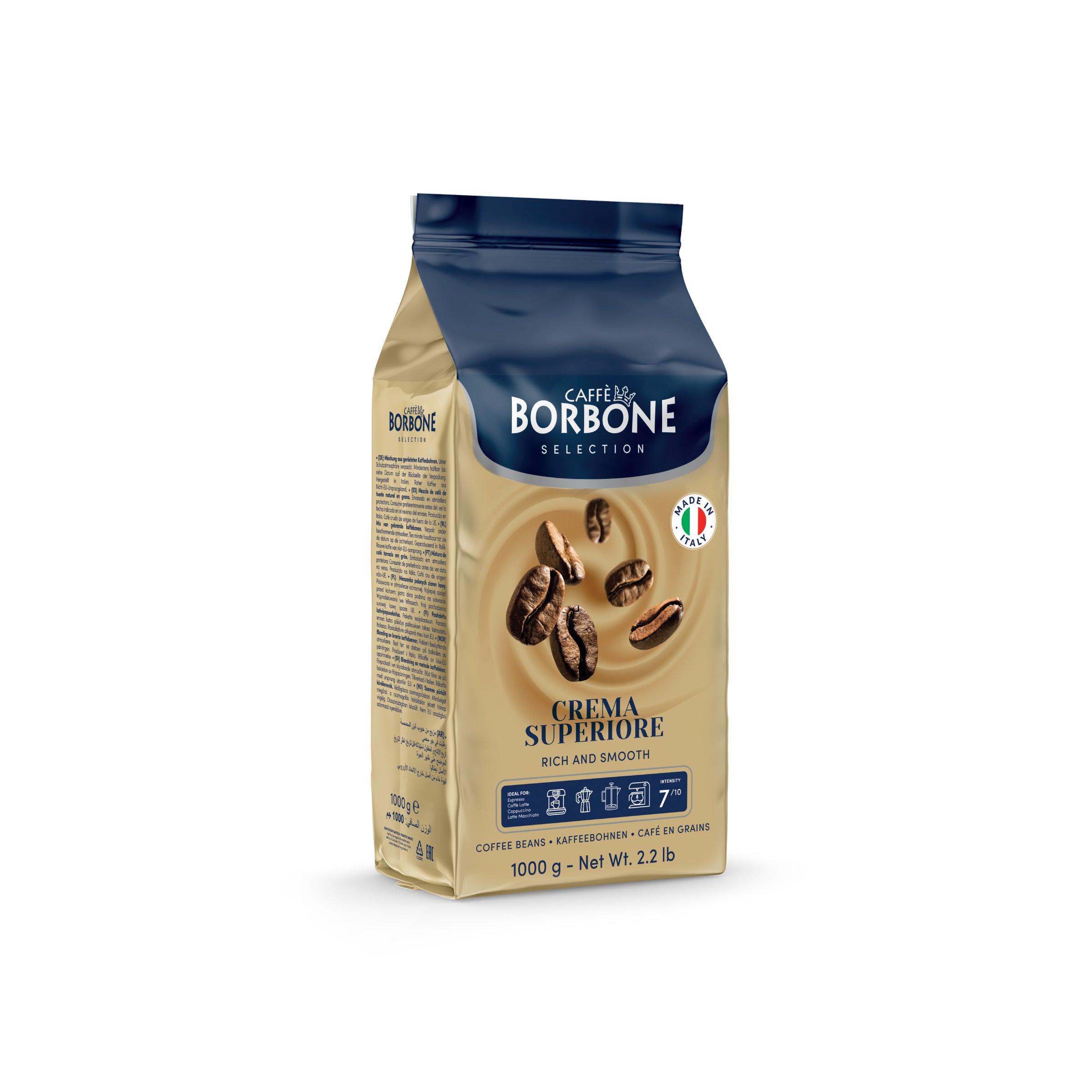 Kg KAFFEEBOHNEN BORBONE SUPERIOR CREMEMISCHUNG