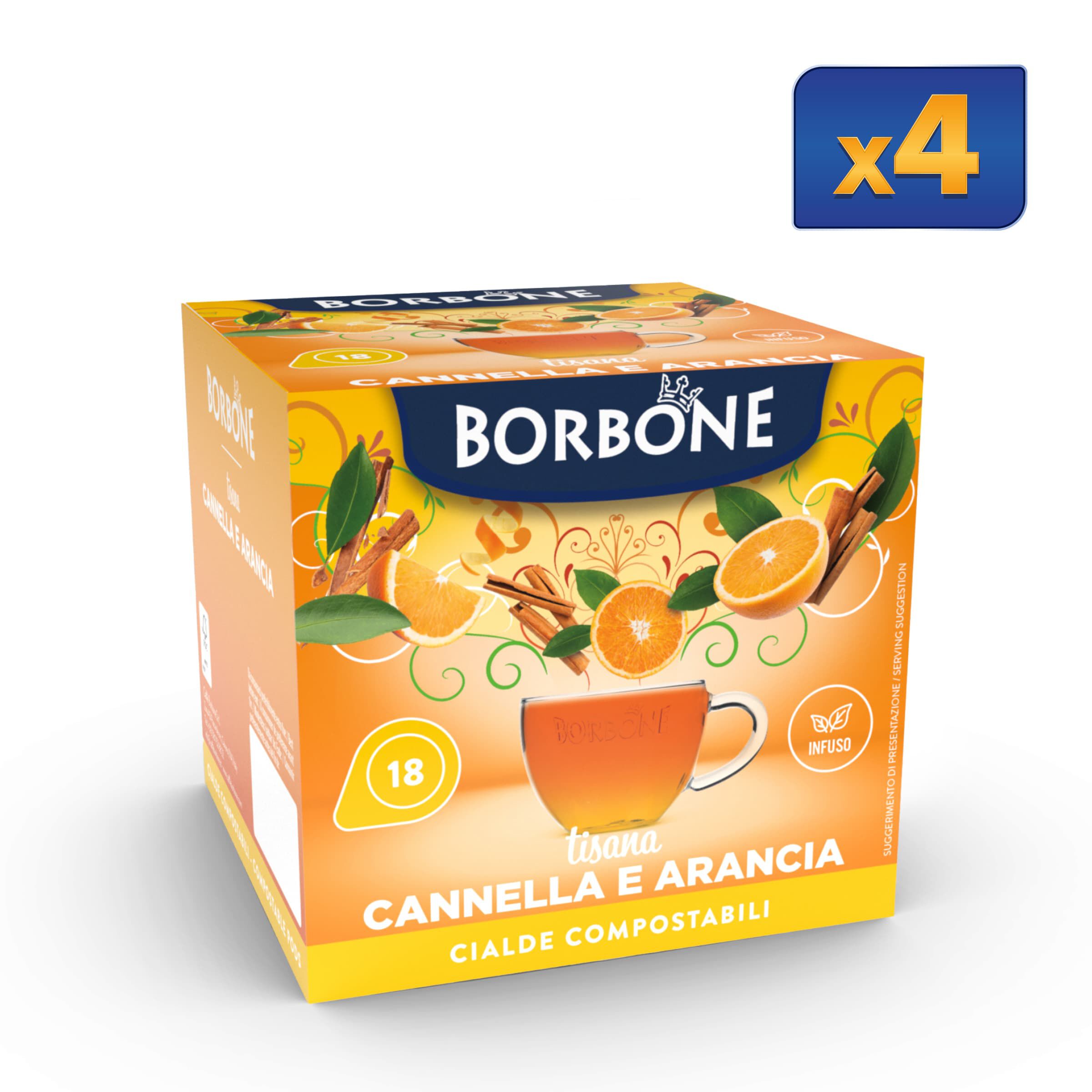 Cialde Tisana Cannella E Arancia Caffè Borbone