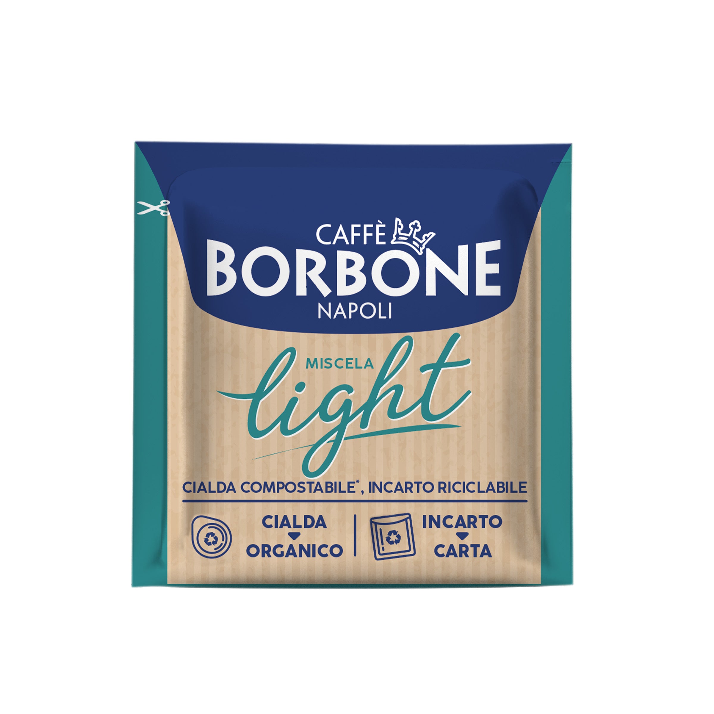 LIGHT Blend ESE Paper Pods 44 mm Caffè Borbone
