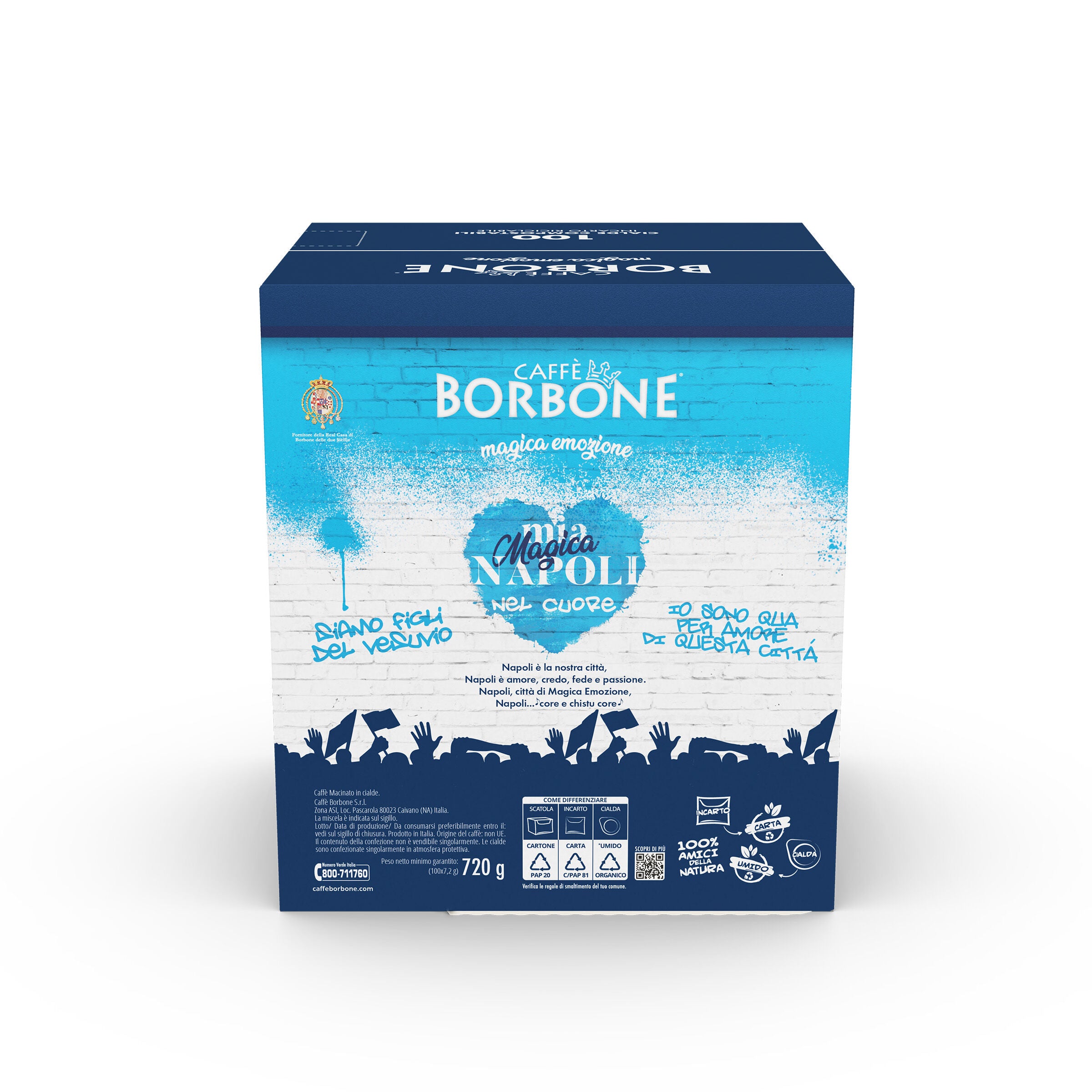 Monodosis Borbone Mia Magica NAPOLI - ed. Limitado