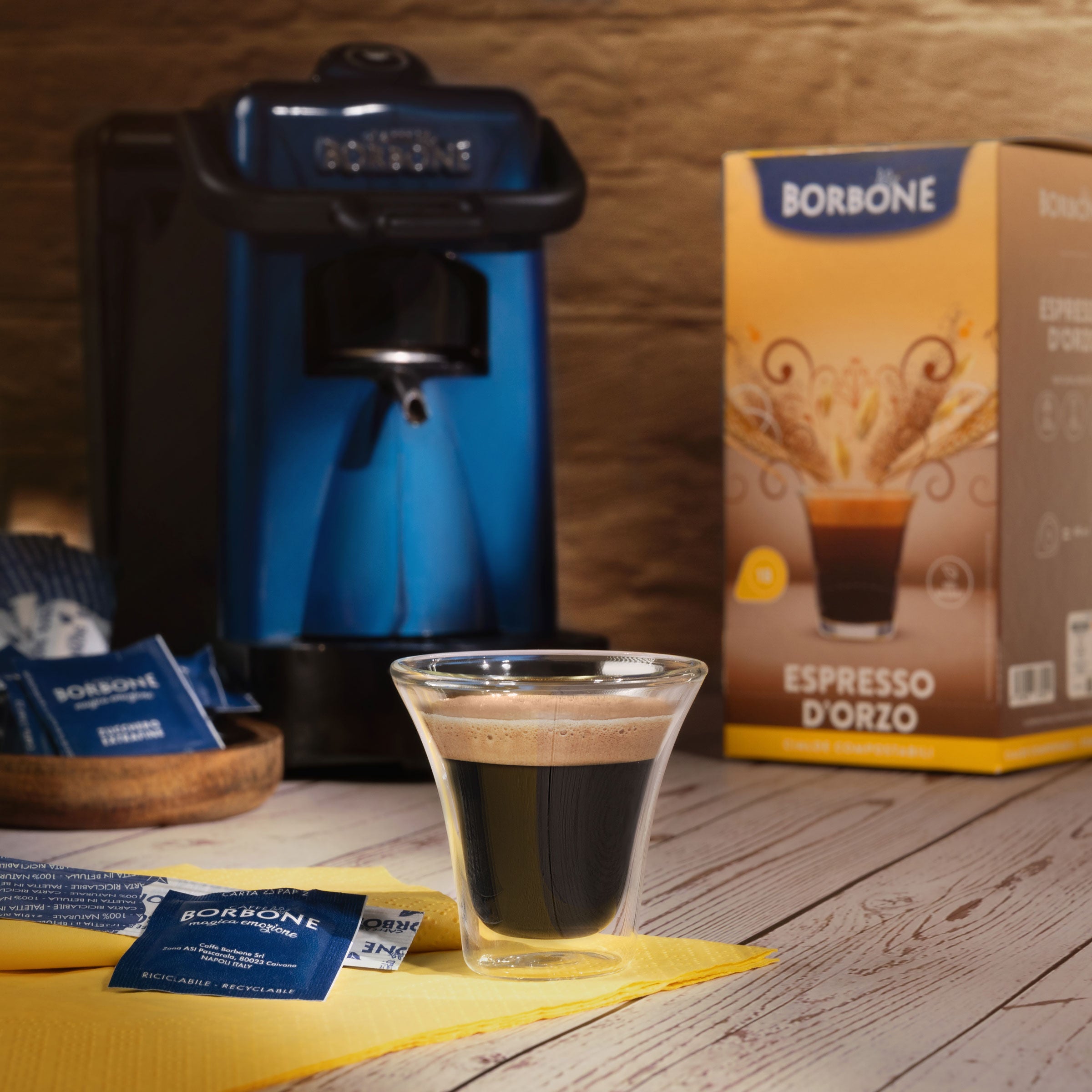 BARLEY ESPRESSO Paper Pods Caffè Borbone