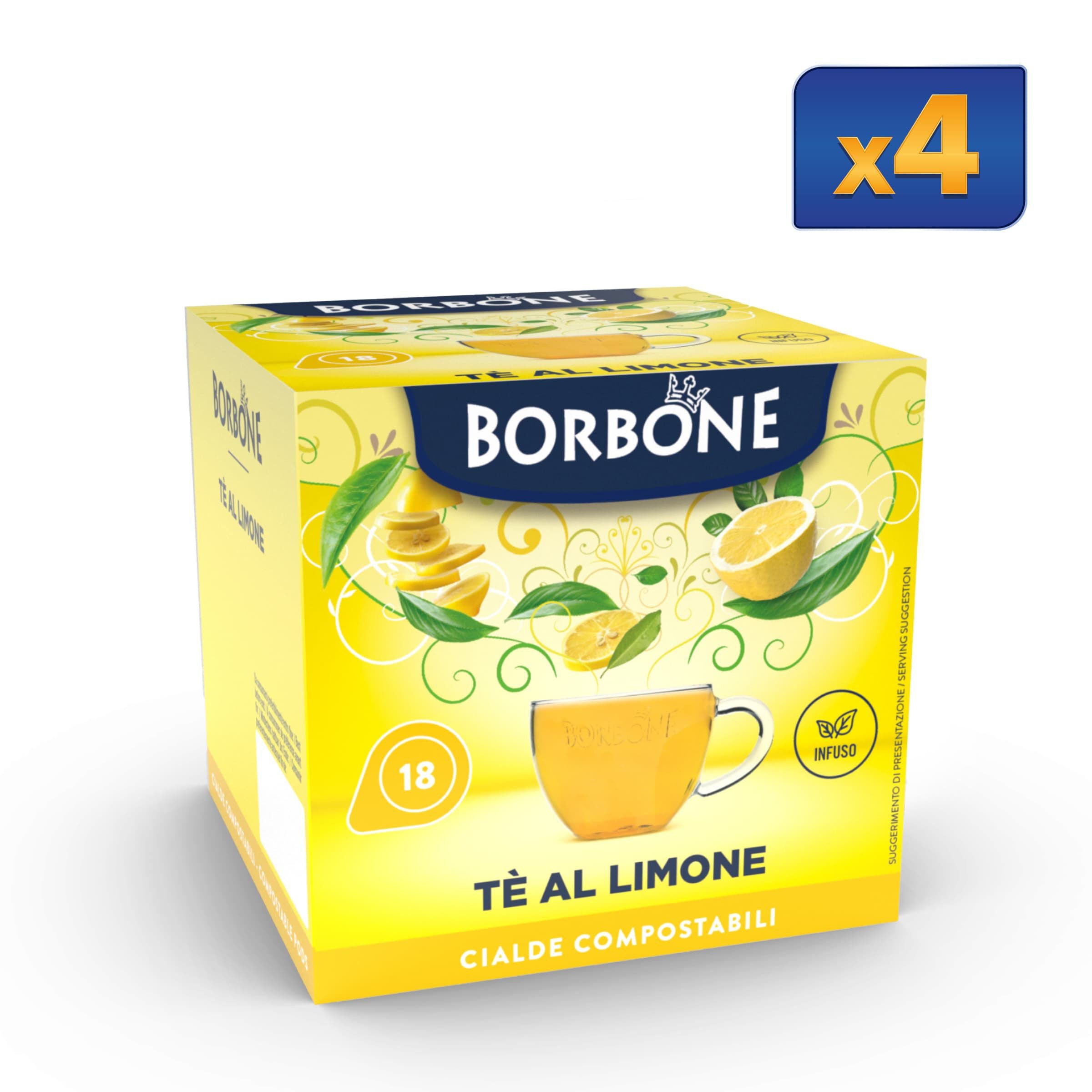 Cialde  Tè Al Limone Caffè Borbone