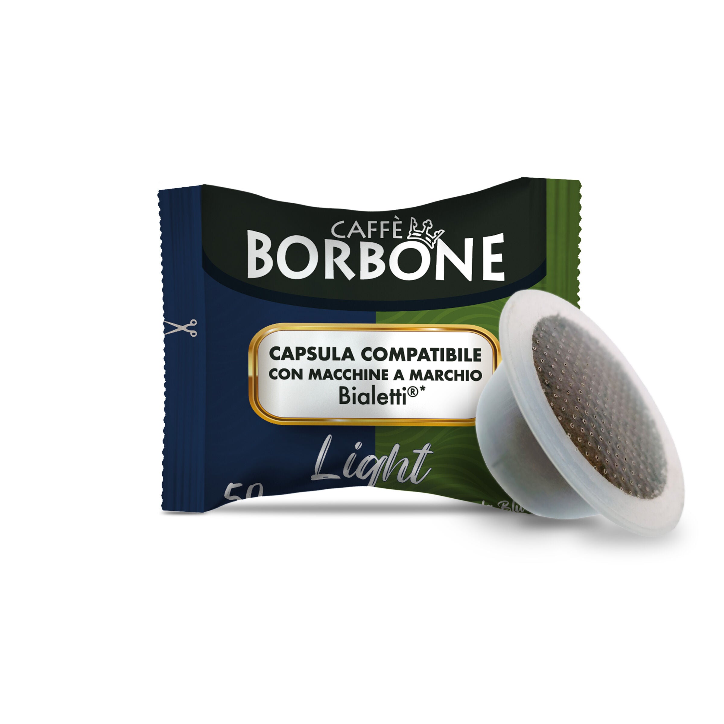Capsules Bialetti®* - LIGHT Caffè Borbone Blend