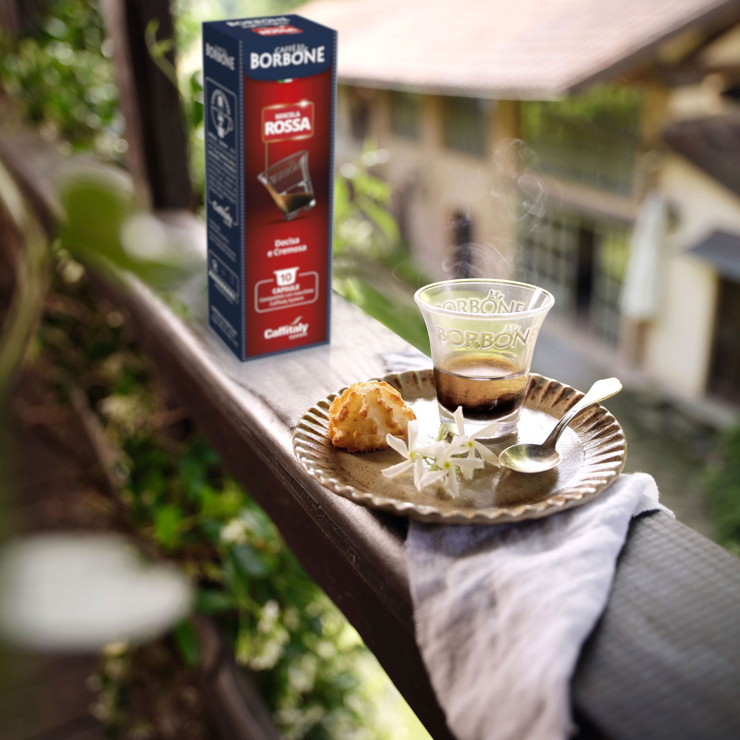 Cápsulas Caffitaly®* - Mezcla ROSSA Caffè Borbone