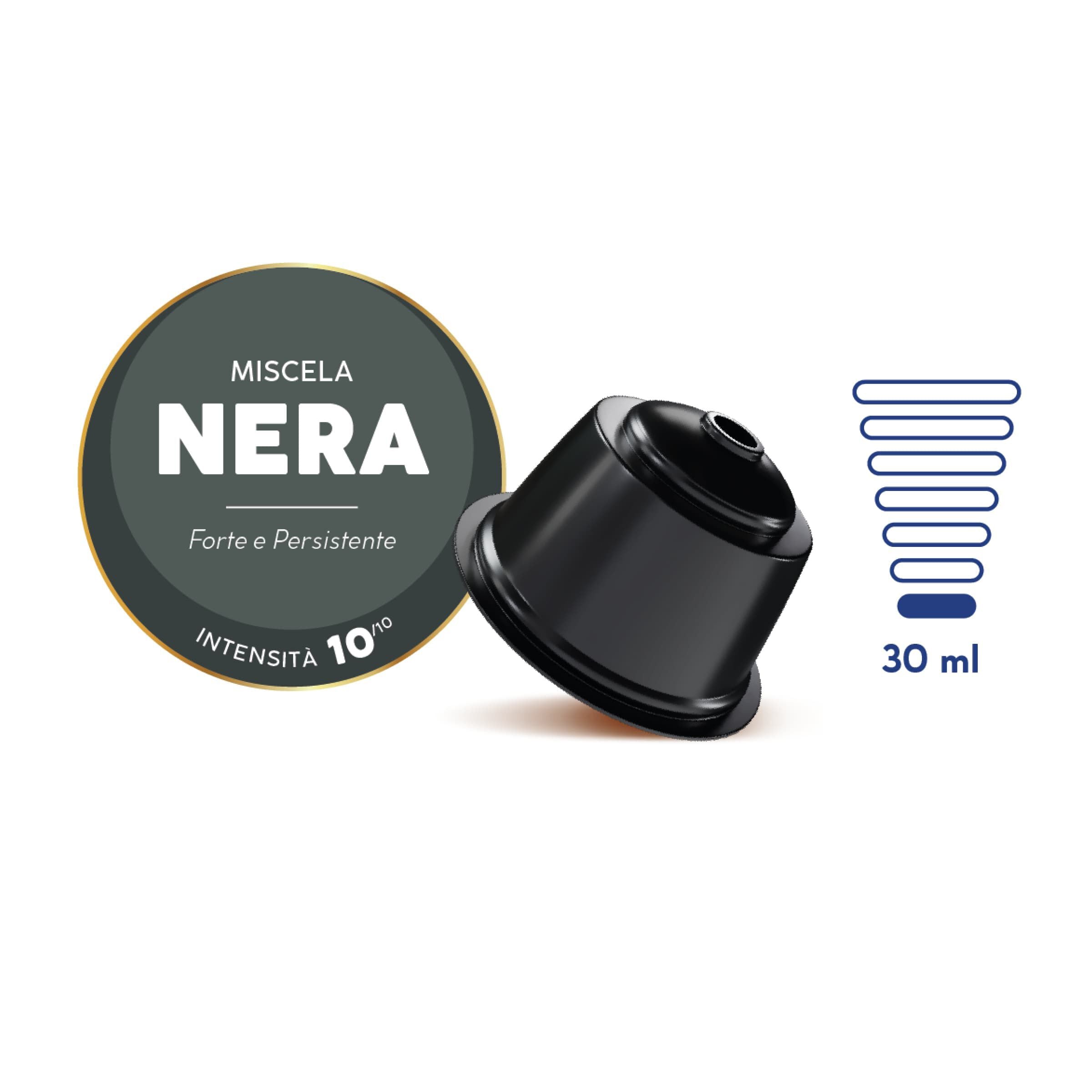 Nuove Capsule Borbone Compatibili con Macchine da Caffè Nescafè®* Dolce Gusto®* Miscela Nera