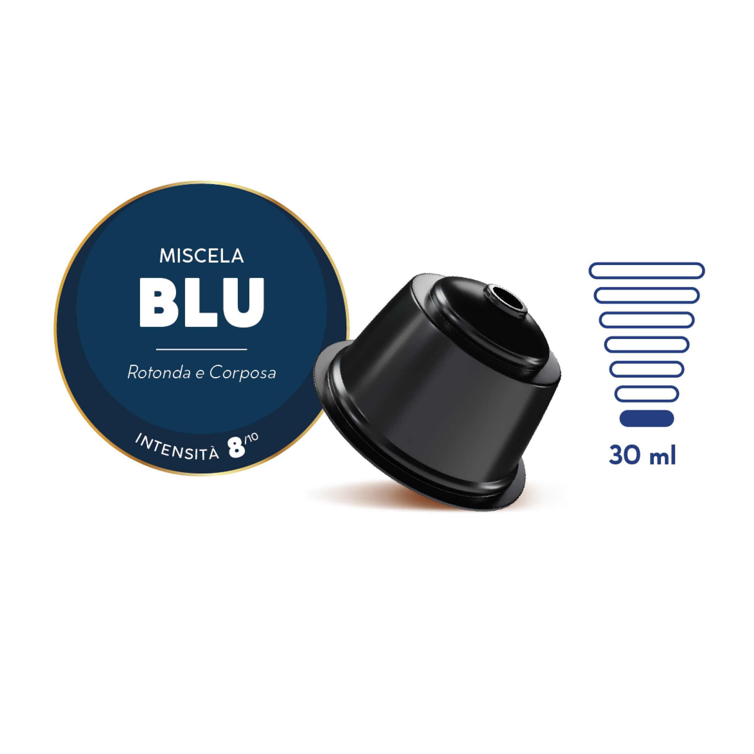 Neue Borbone-Kapseln, kompatibel mit Nescafè®* Dolce Gusto®* Blue Blend-Kaffeemaschinen