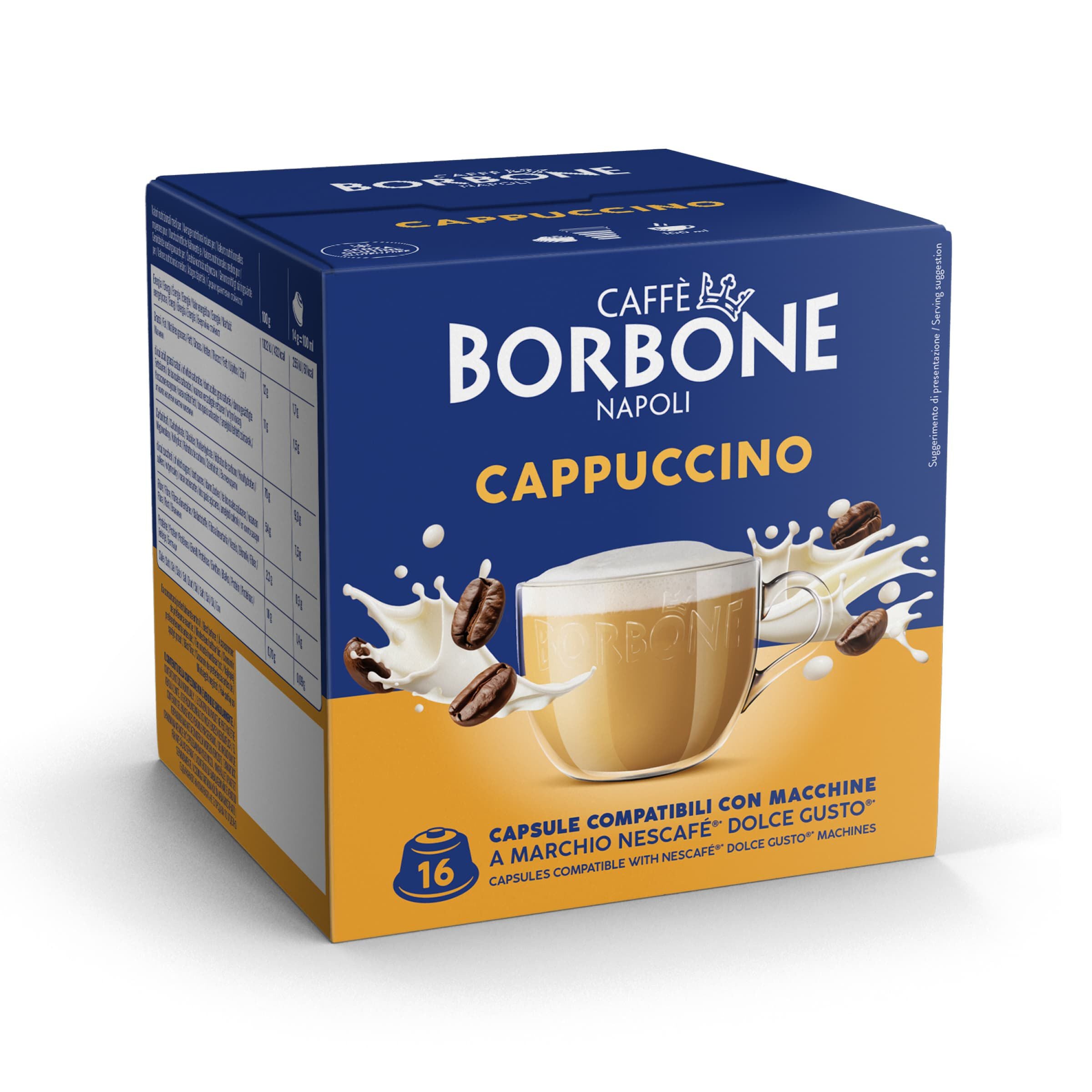 Capsules Borbone CAPPUCCINO for Soluble Beverage Cappuccino Flavor