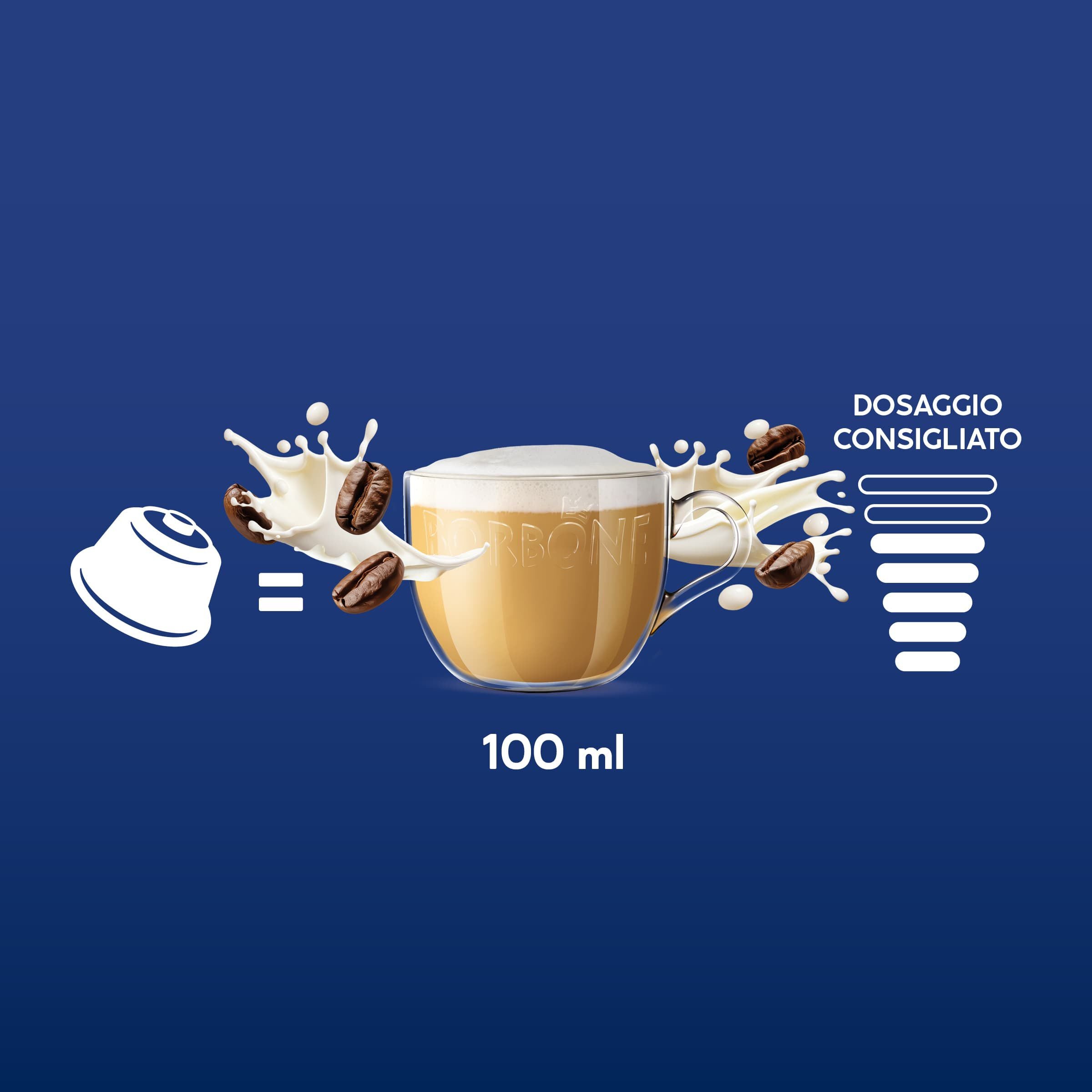 Càpsulas Borbone CAPPUCCINO Para Bebida Soluble Sabor Cappuccino