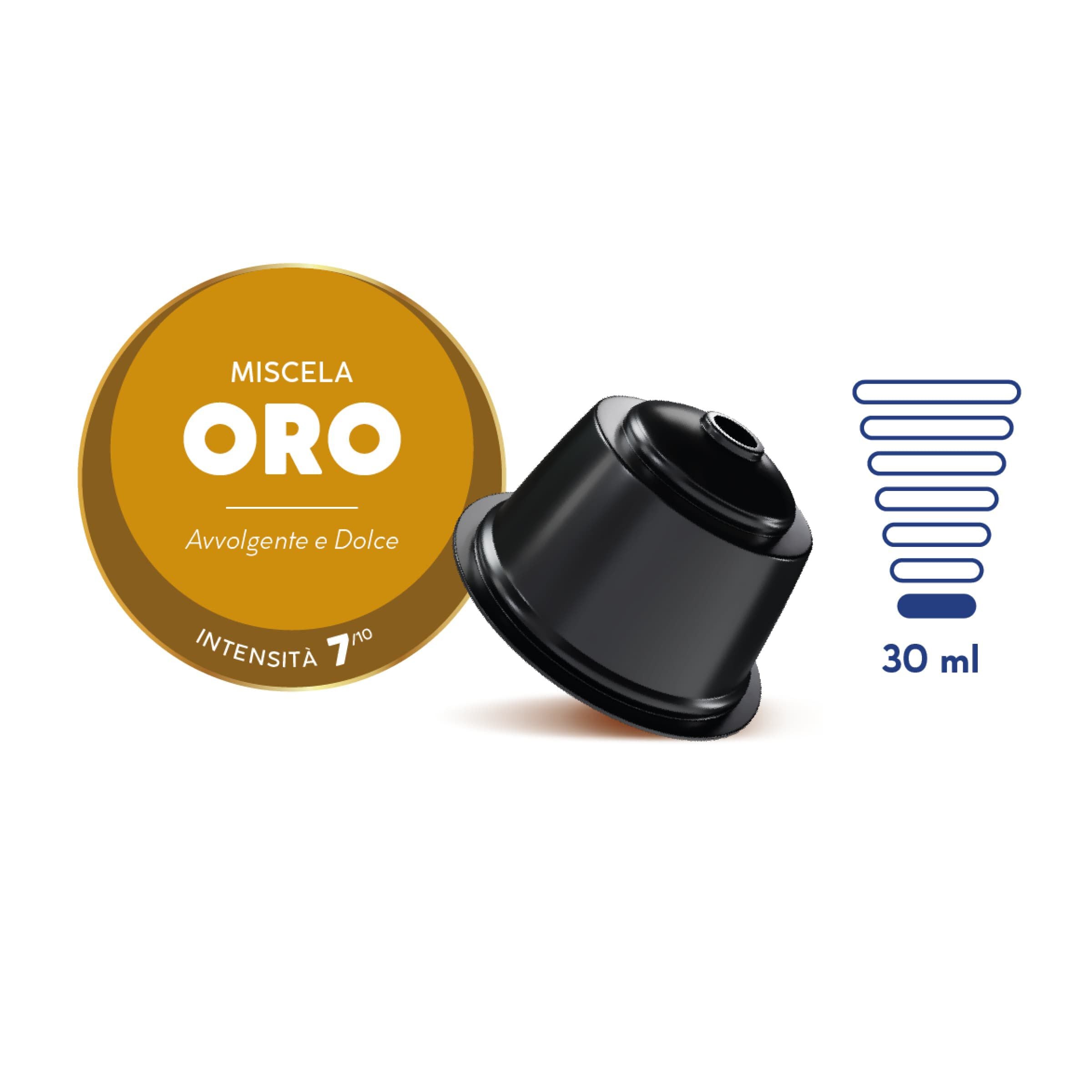 Nuove Capsule Borbone Compatibili con Macchine da Caffè Nescafè®* Dolce Gusto®* Miscela Oro