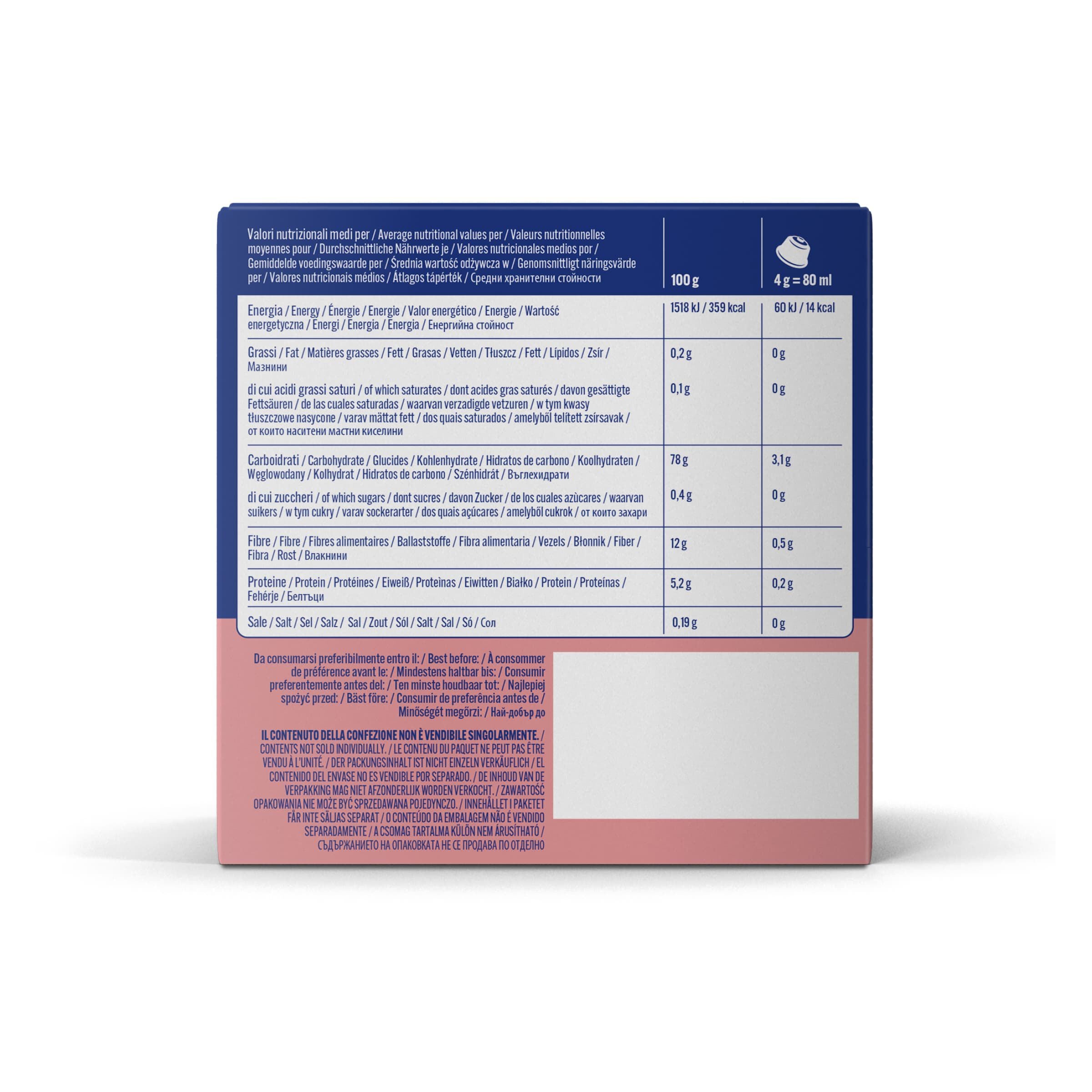 Capsules Borbone For INSTANT BARLEY