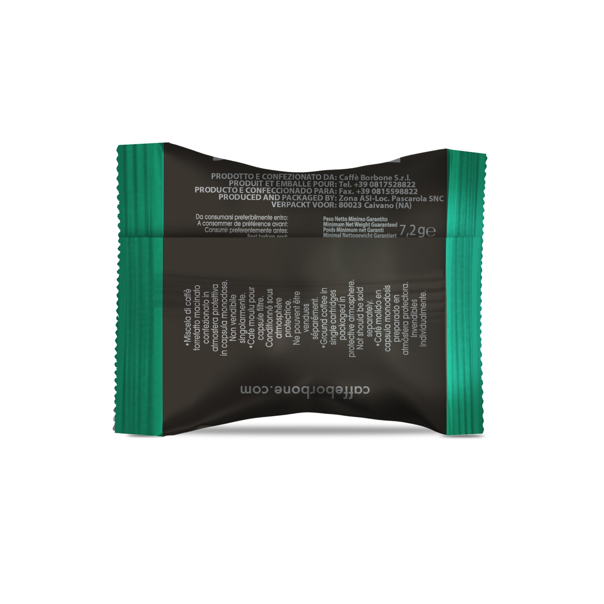 Capsule Borbone Compatibili Miscela VERDE DEK