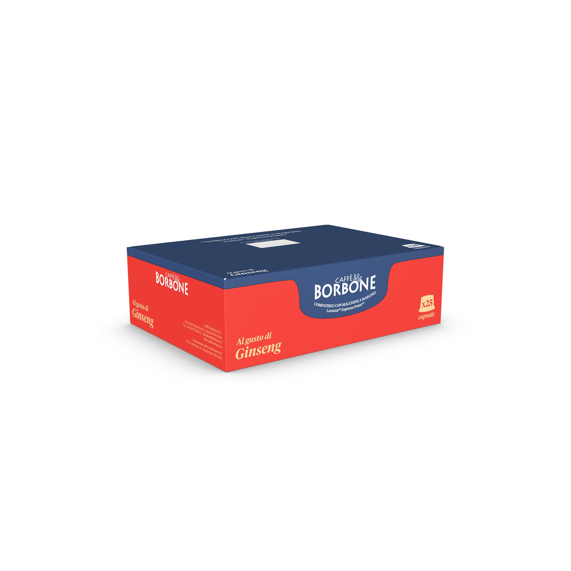 GINSENG Capsules Compatible Borbone