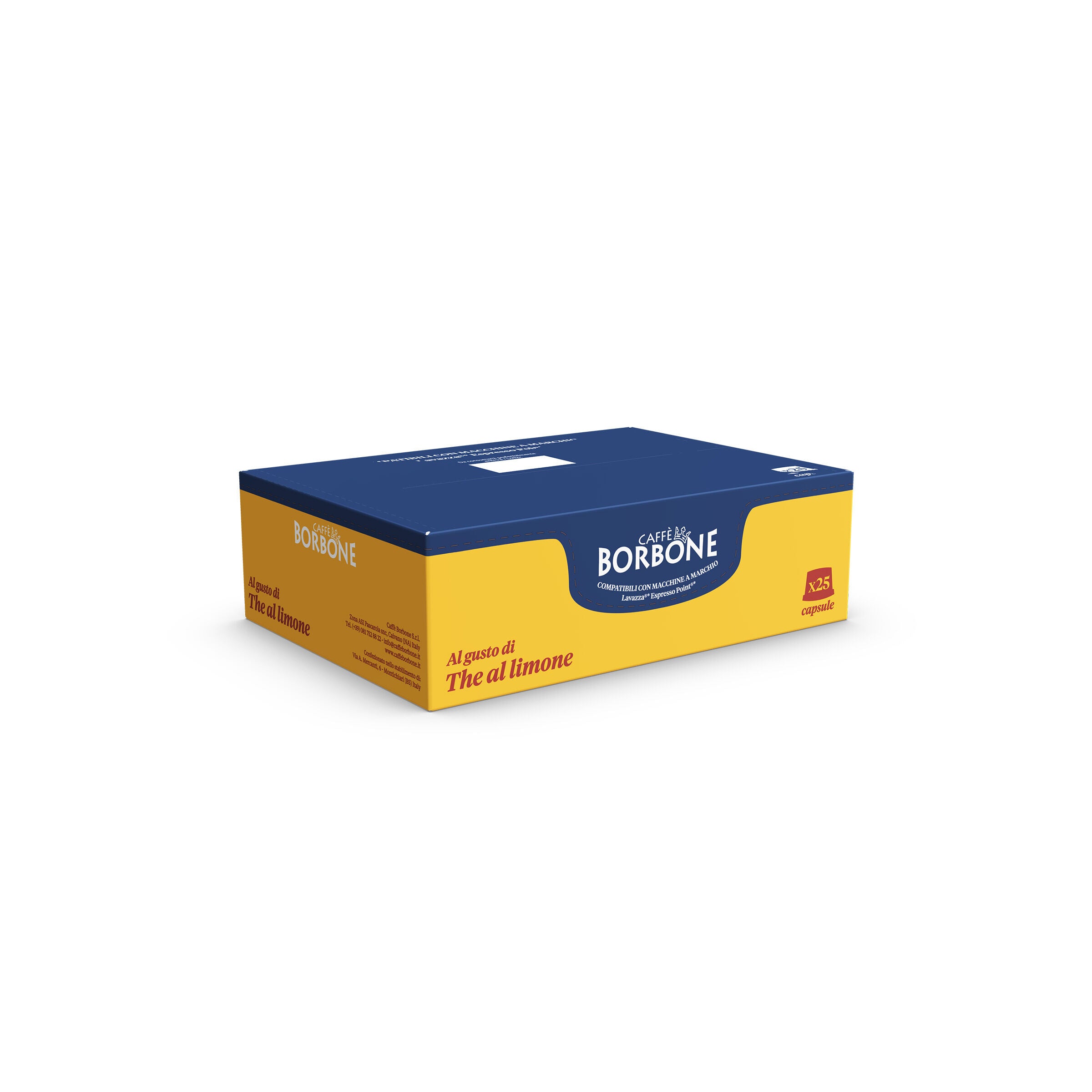 LEMON TEA Capsules Compatible Borbone