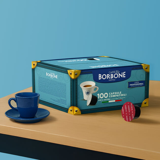 capsule Caffè Borbone compatibili con Lavazza®* Blue®* e In Black®* miscela Rossa