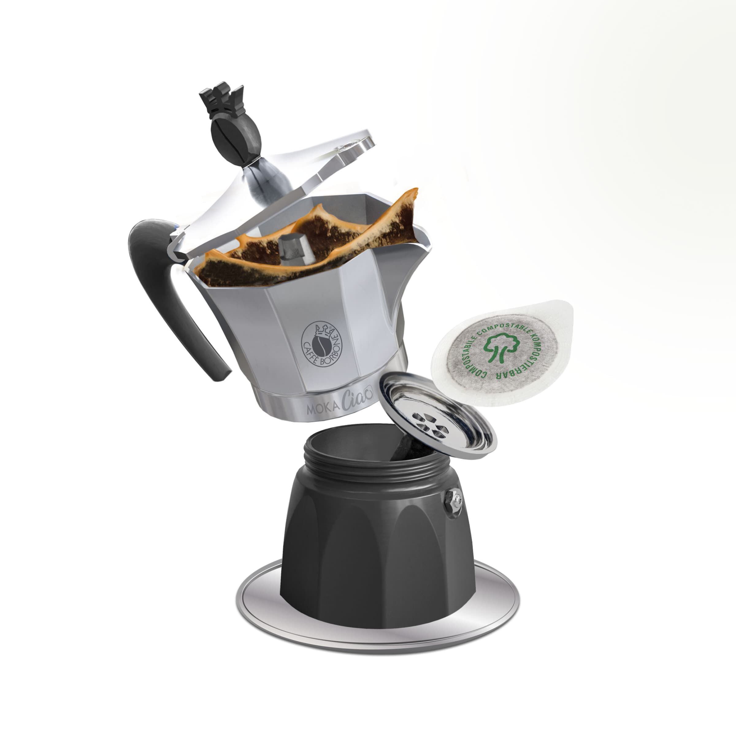Induction MokaCiao Caffè Borbone - 15 FREE pods