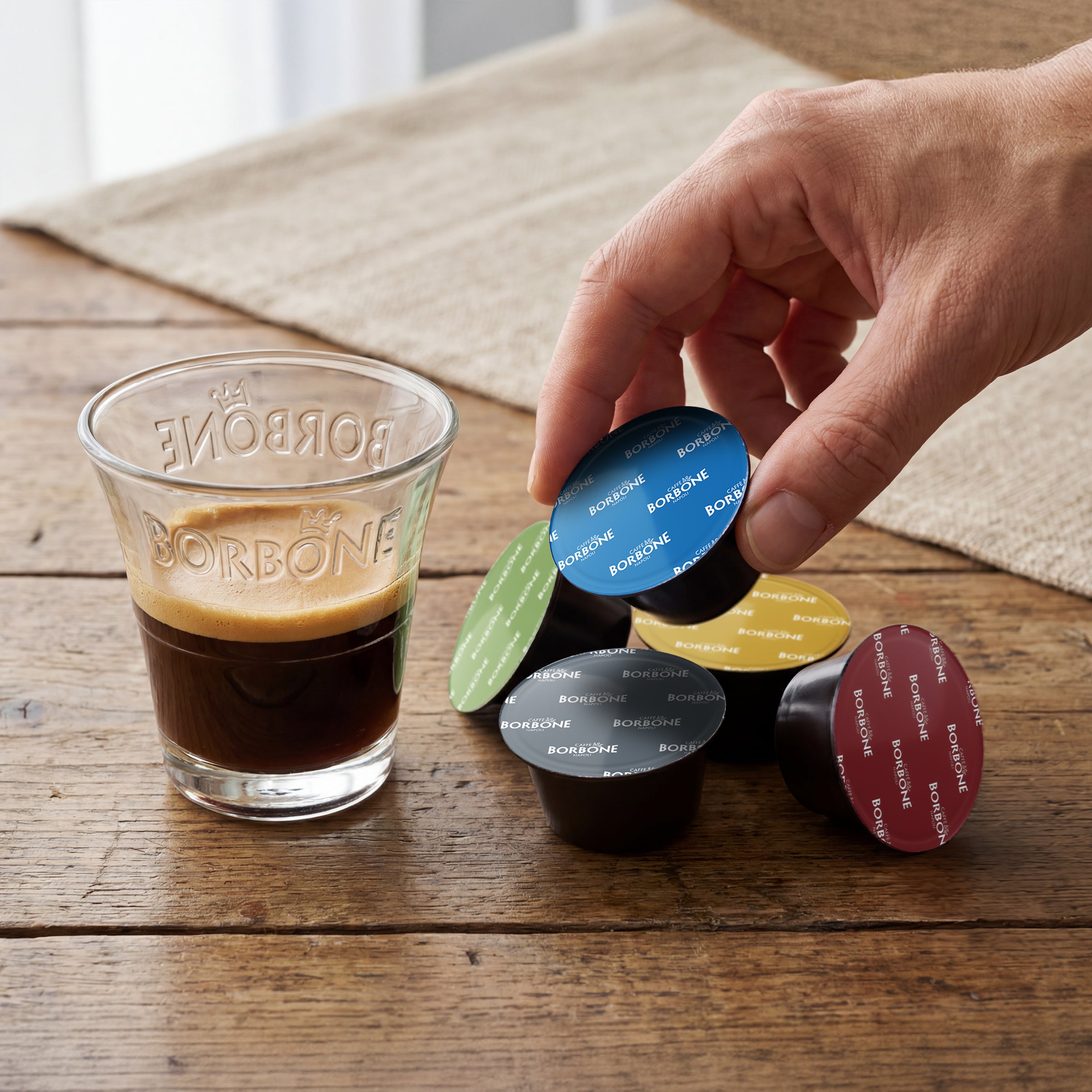 New Borbone Capsules Compatible with Nescafè®* Dolce Gusto®* Gold Blend Coffee Machines