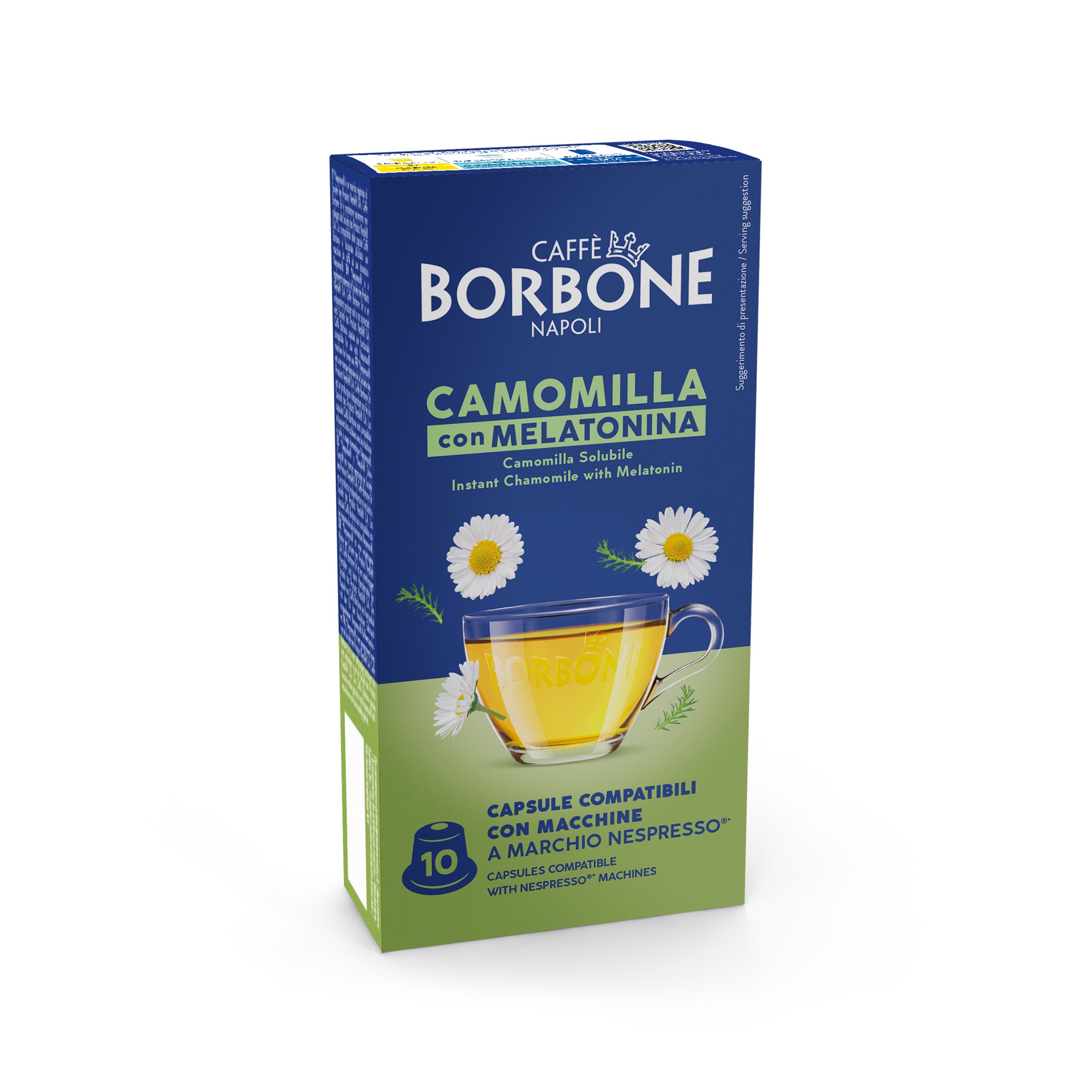 Kapseln Borbone FÜR LÖSLICHE GETRÄNKE KAMILLE UND MELATONIN