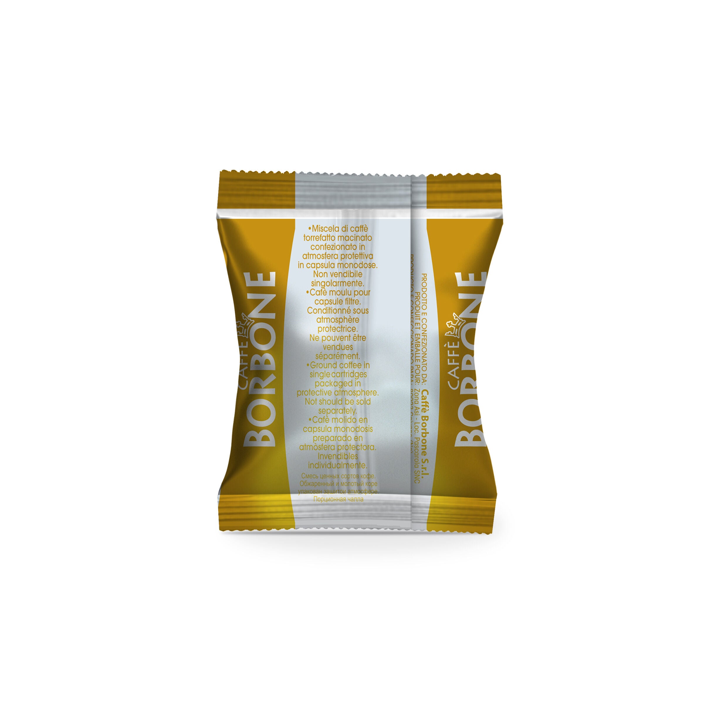 Cápsulas Borbone Compatible con cafeteras domésticas Nespresso®* Mezcla ORO