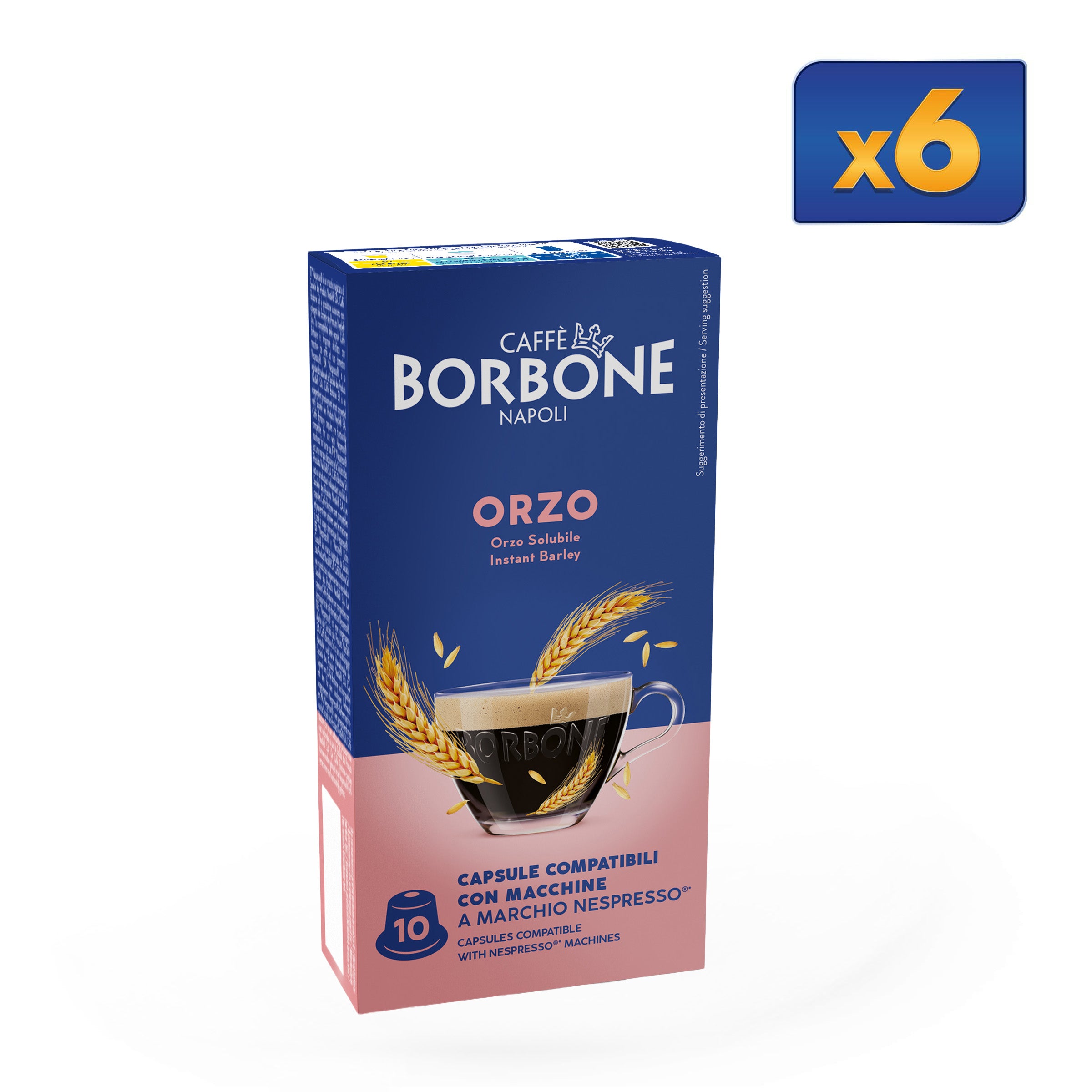 Kapseln Instant Gerste Caffè Borbone