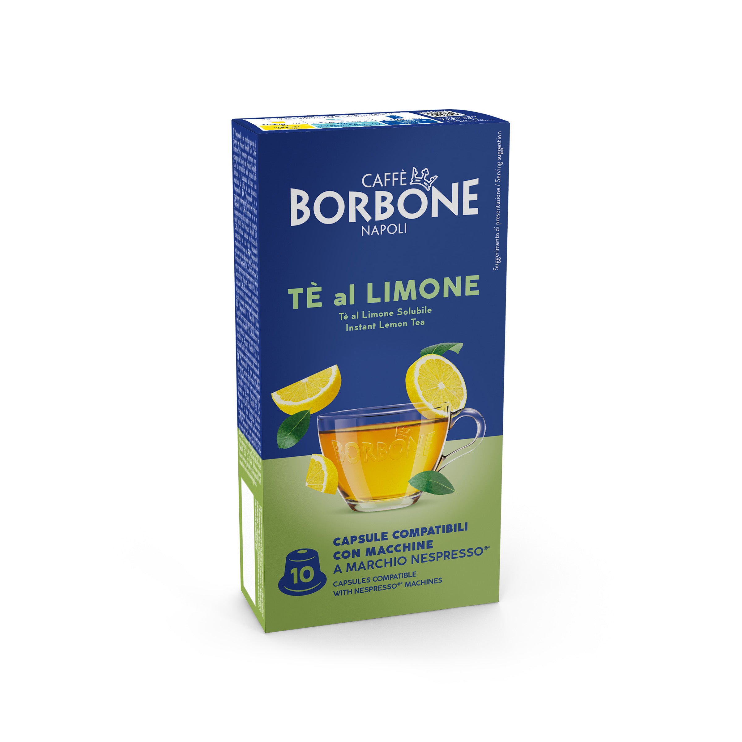 Kapseln Borbone FÜR LÖSLICHES GETRÄNK MIT ZITRONEN-TEA-GESCHMACK