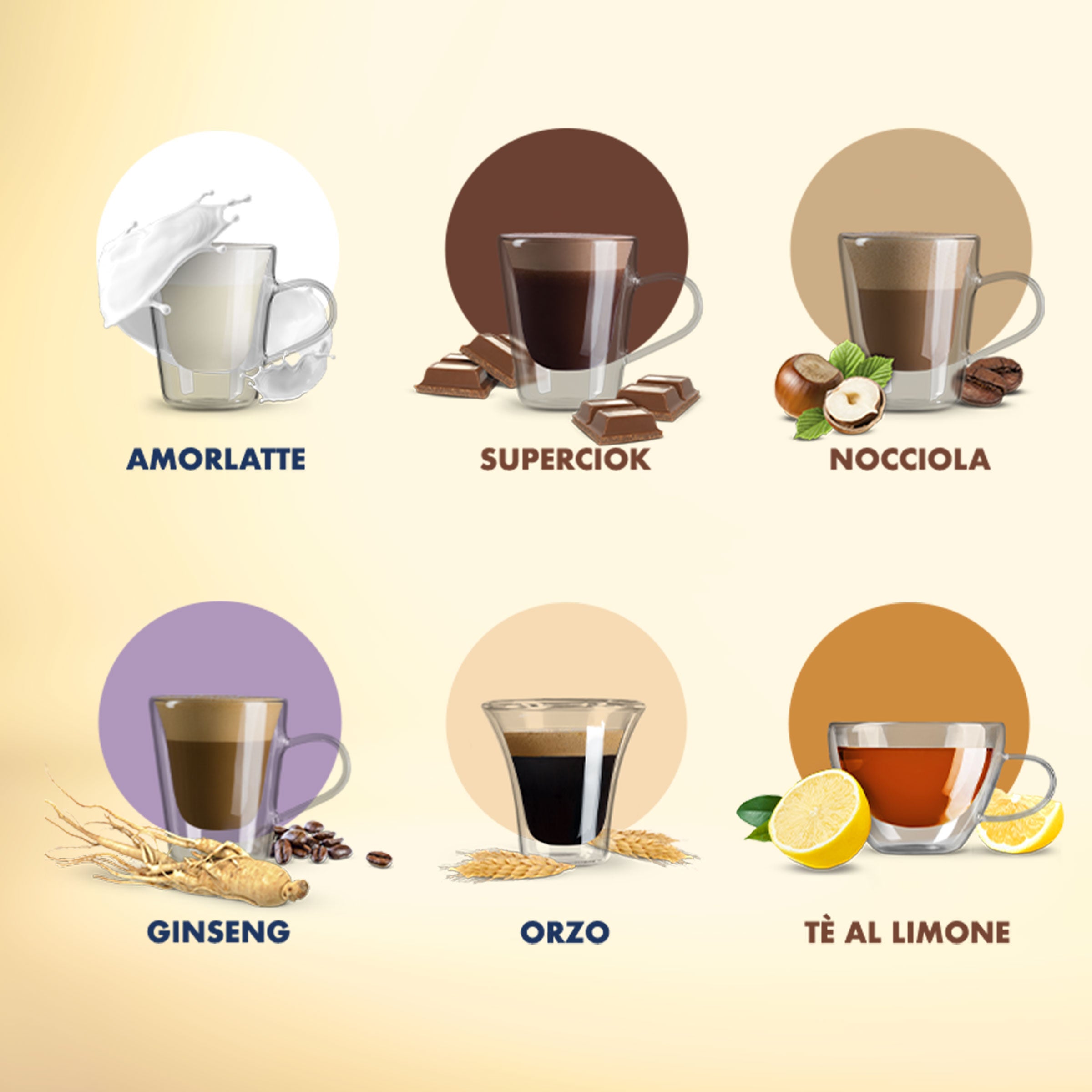 STICK INSTANT PREPARATION FOR CAPPUCCINO AND HAZELNUT FLAVORED DRINK