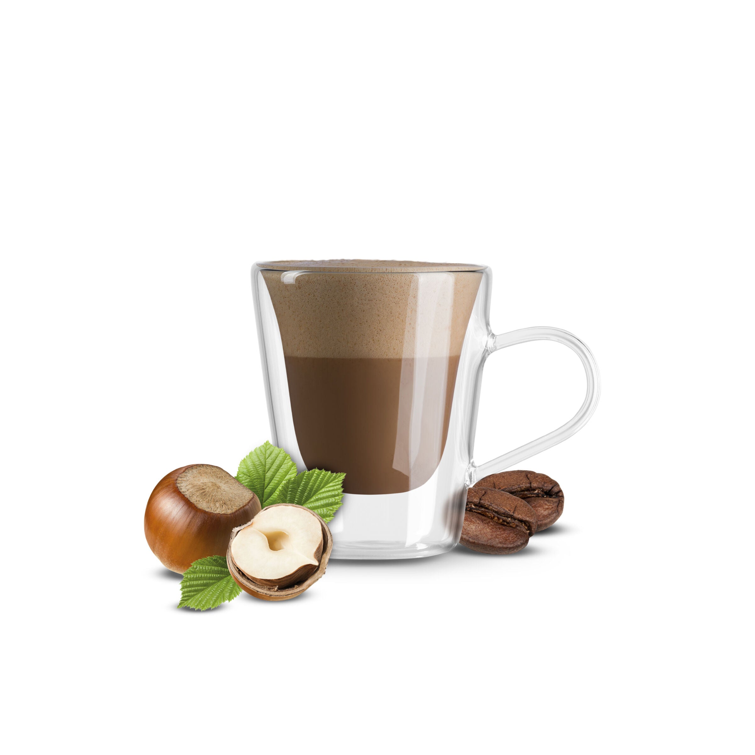 STICK INSTANT PREPARATION FOR CAPPUCCINO AND HAZELNUT FLAVORED DRINK