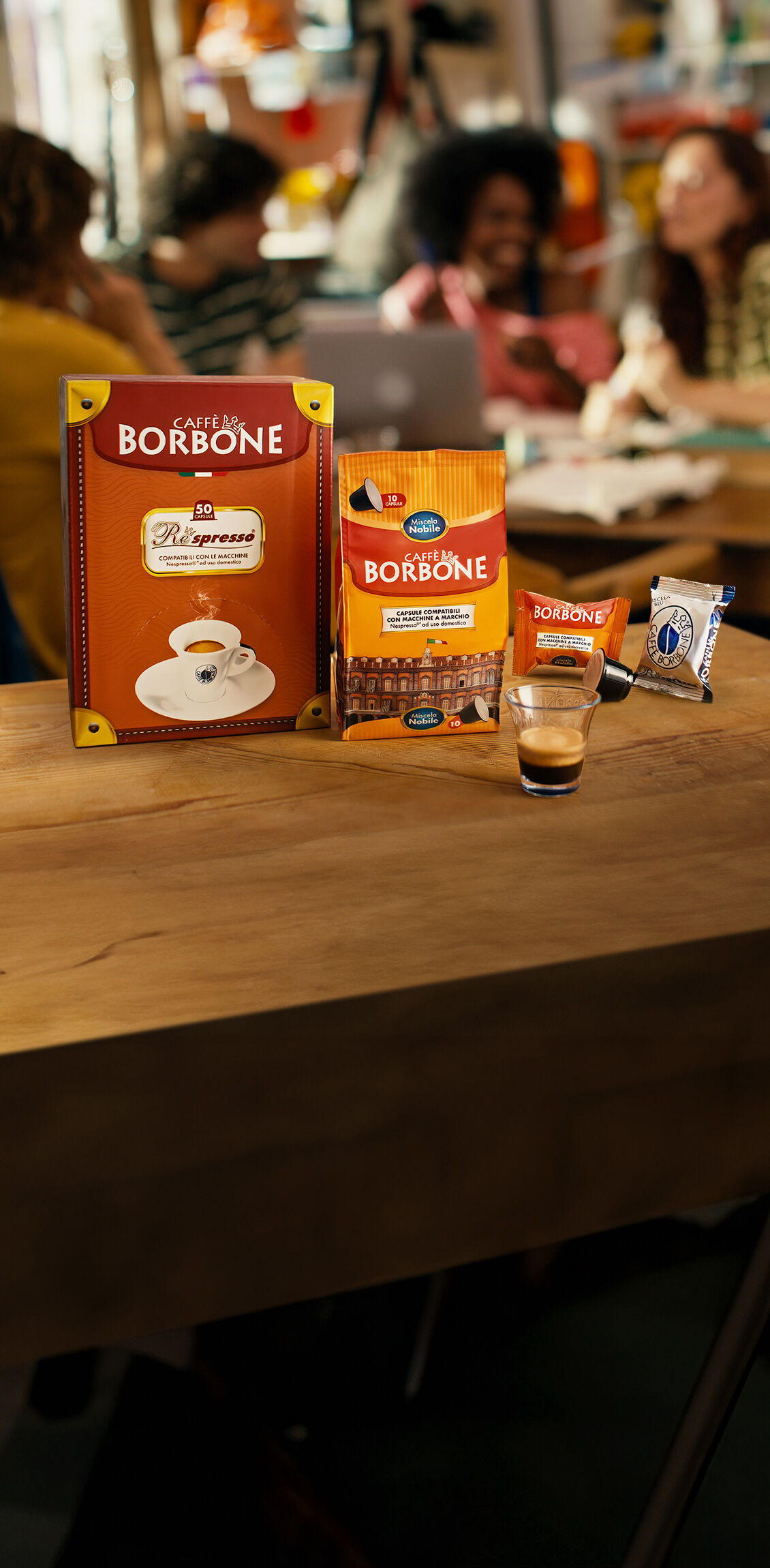 Borbone Caffe Nobile Nespresso - 50 Capsule - Consegna Europa!